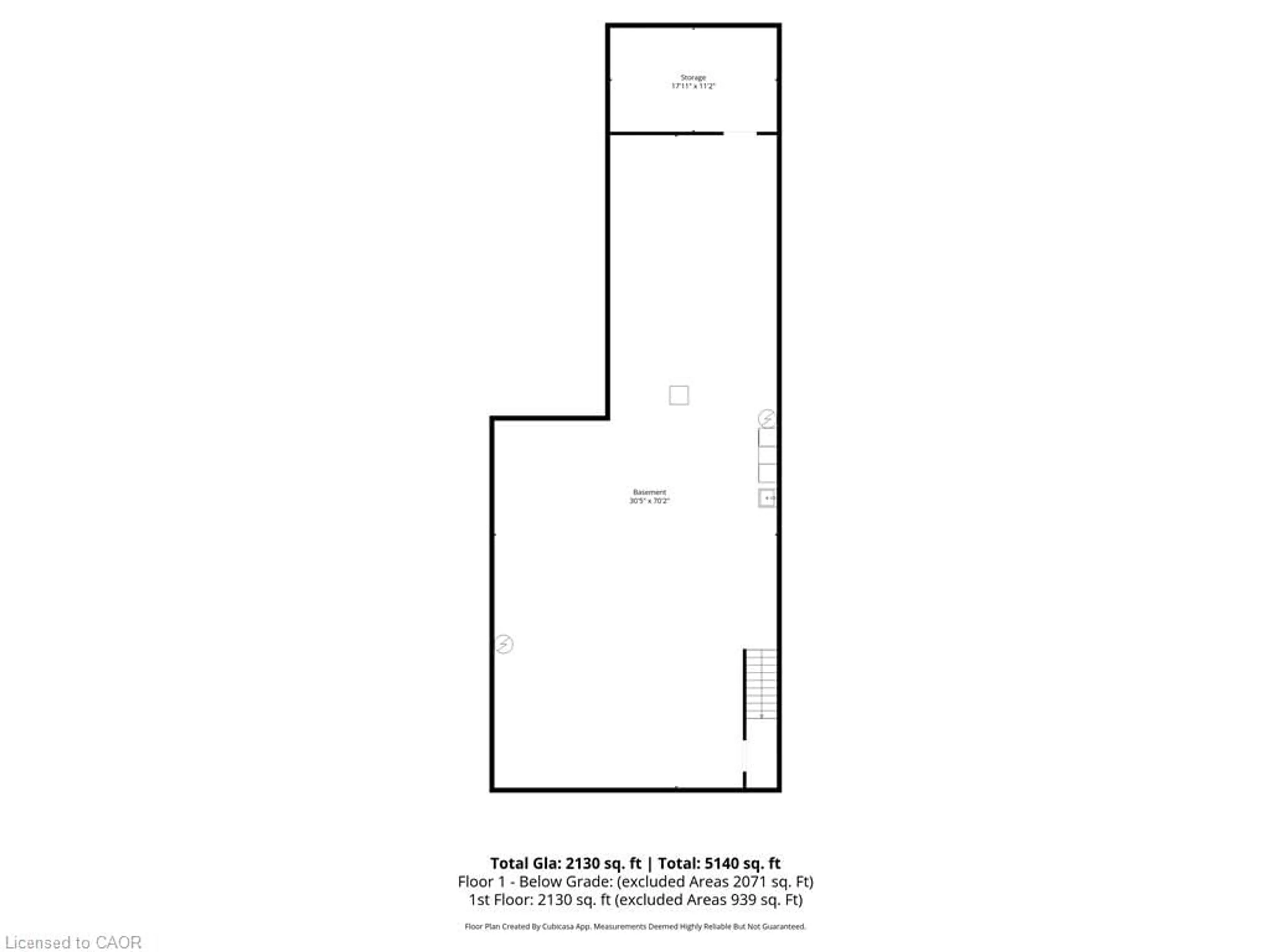 Floor plan for 2 Sunset Dr, Peacock Point Ontario N0A 1L0