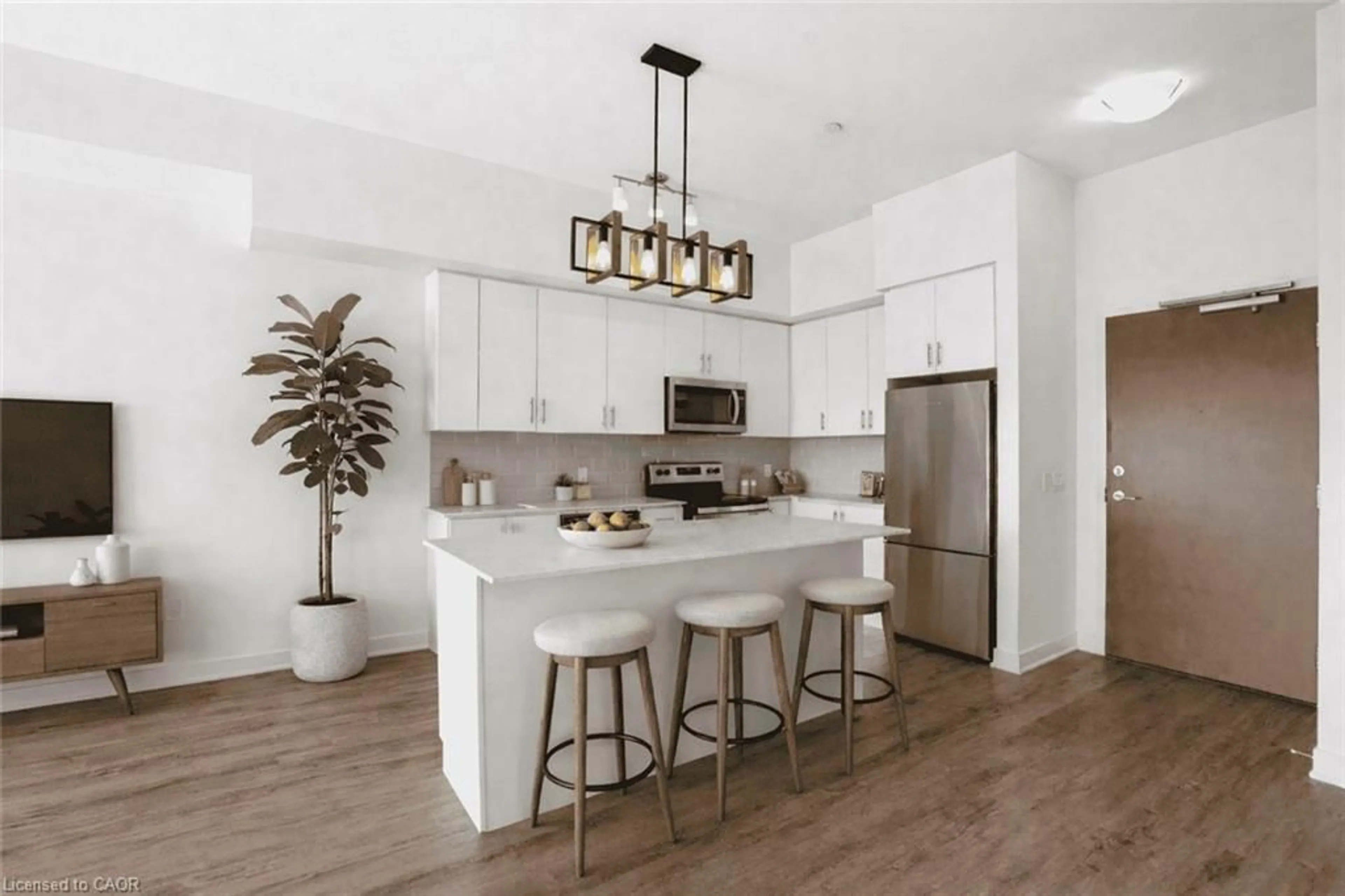 Open concept kitchen, unknown for 320 Plains Rd #618, Burlington Ontario L7T 0C1