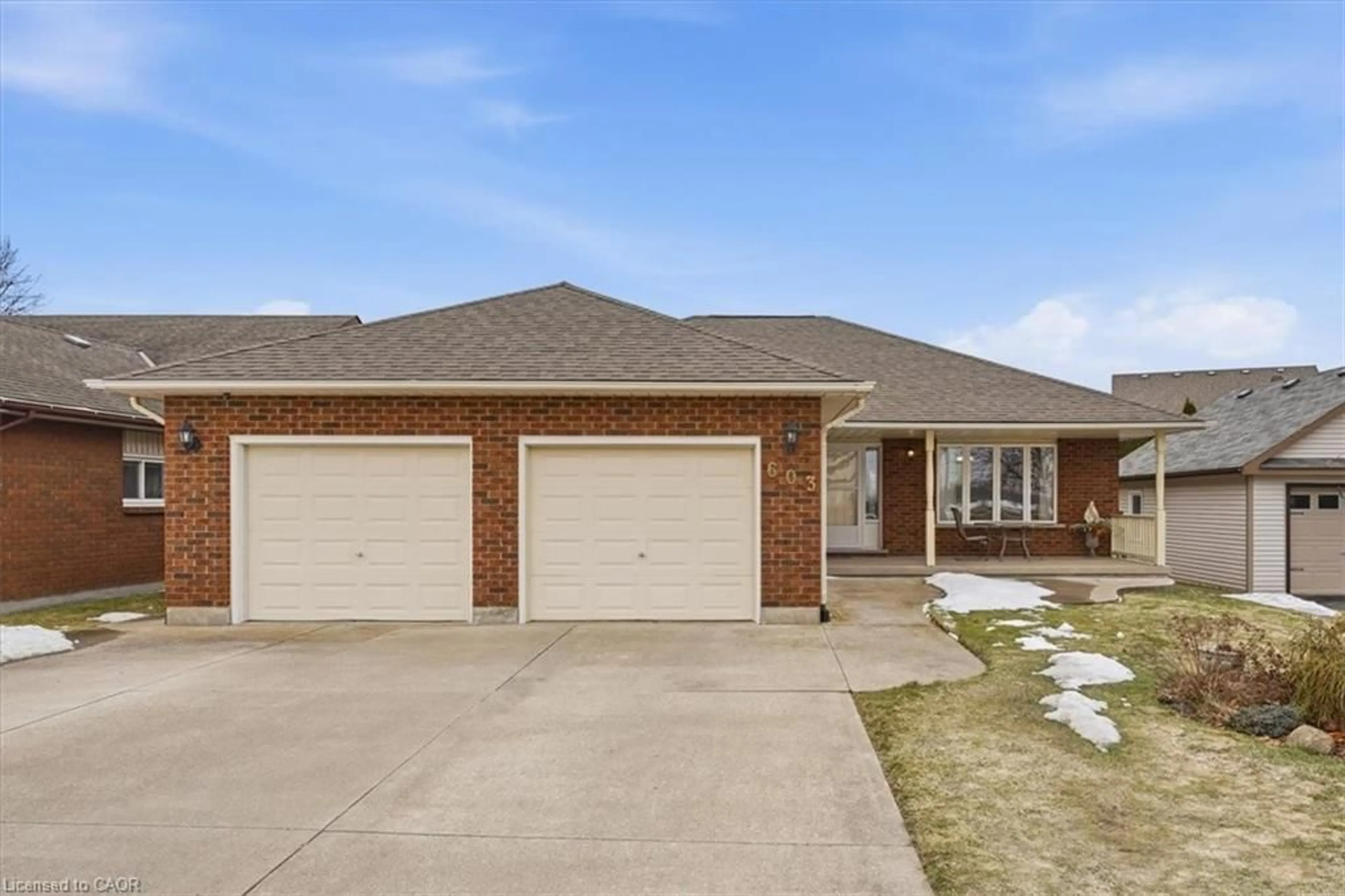 Home with brick exterior material, street for 603 Bunting Rd, St. Catharines Ontario L2M 2Z9