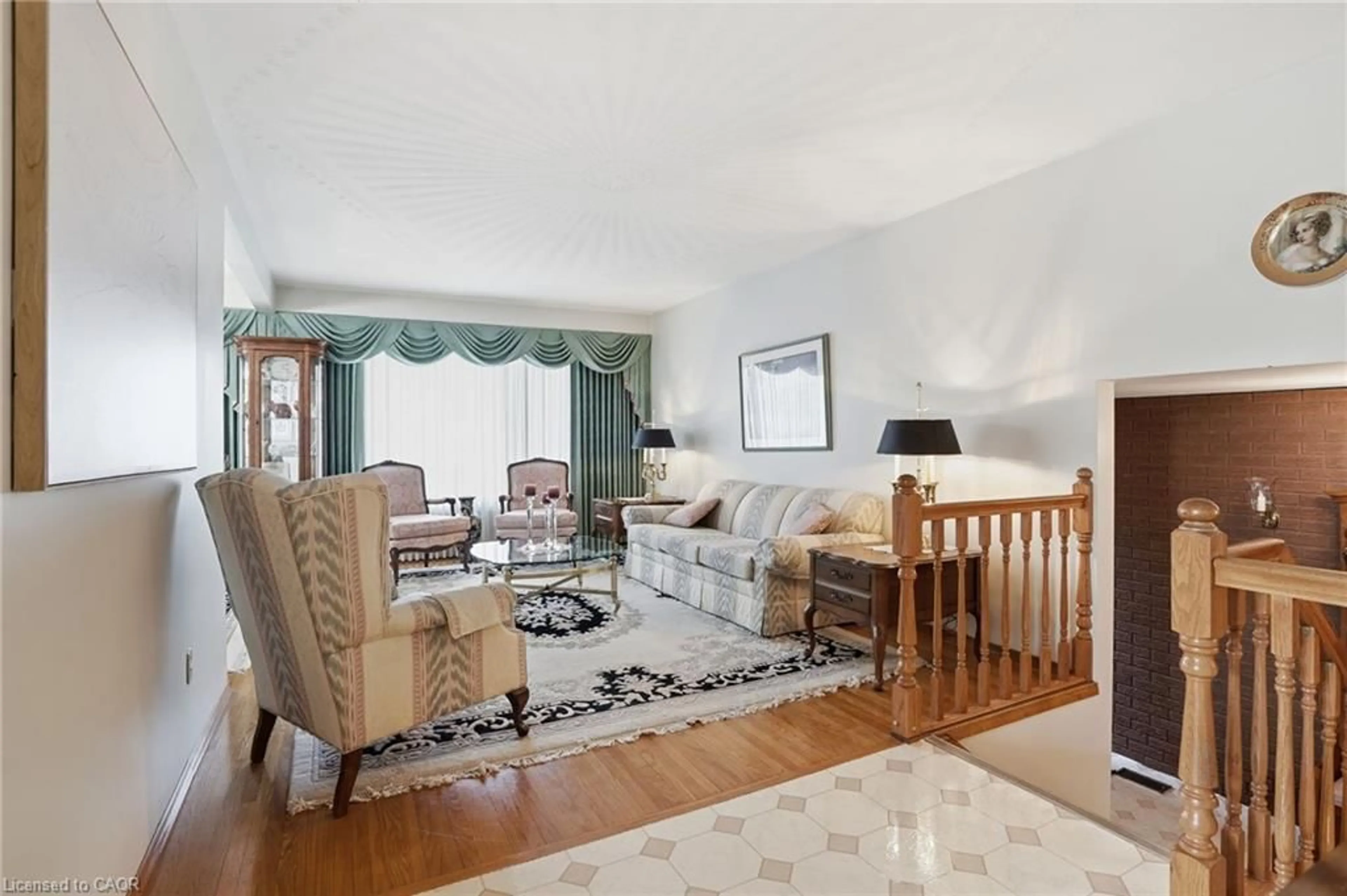 Living room with furniture, unknown for 45 Rivercrest Rd, Hamilton Ontario L8E 1N1