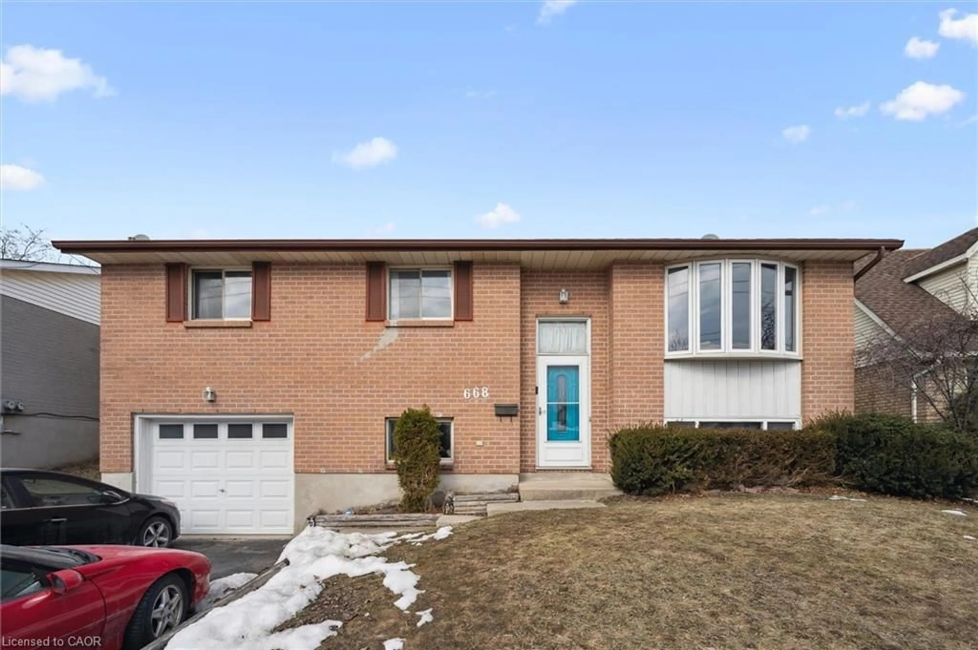 Home with brick exterior material, street for 668 Edinburgh Rd, Guelph Ontario N1G 4H8