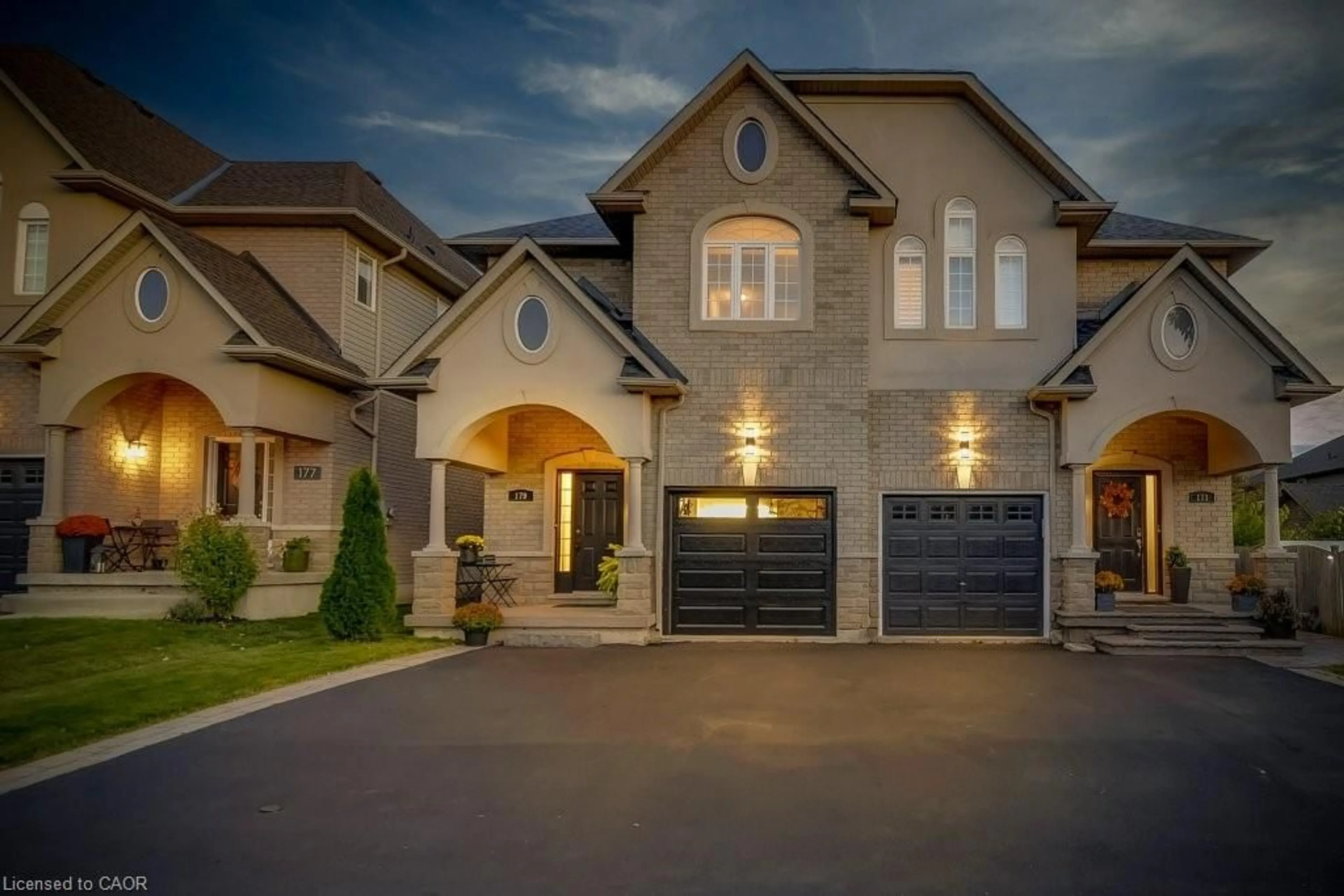 Home with brick exterior material, street for 179 Chudleigh St, Waterdown Ontario L8B 0J8