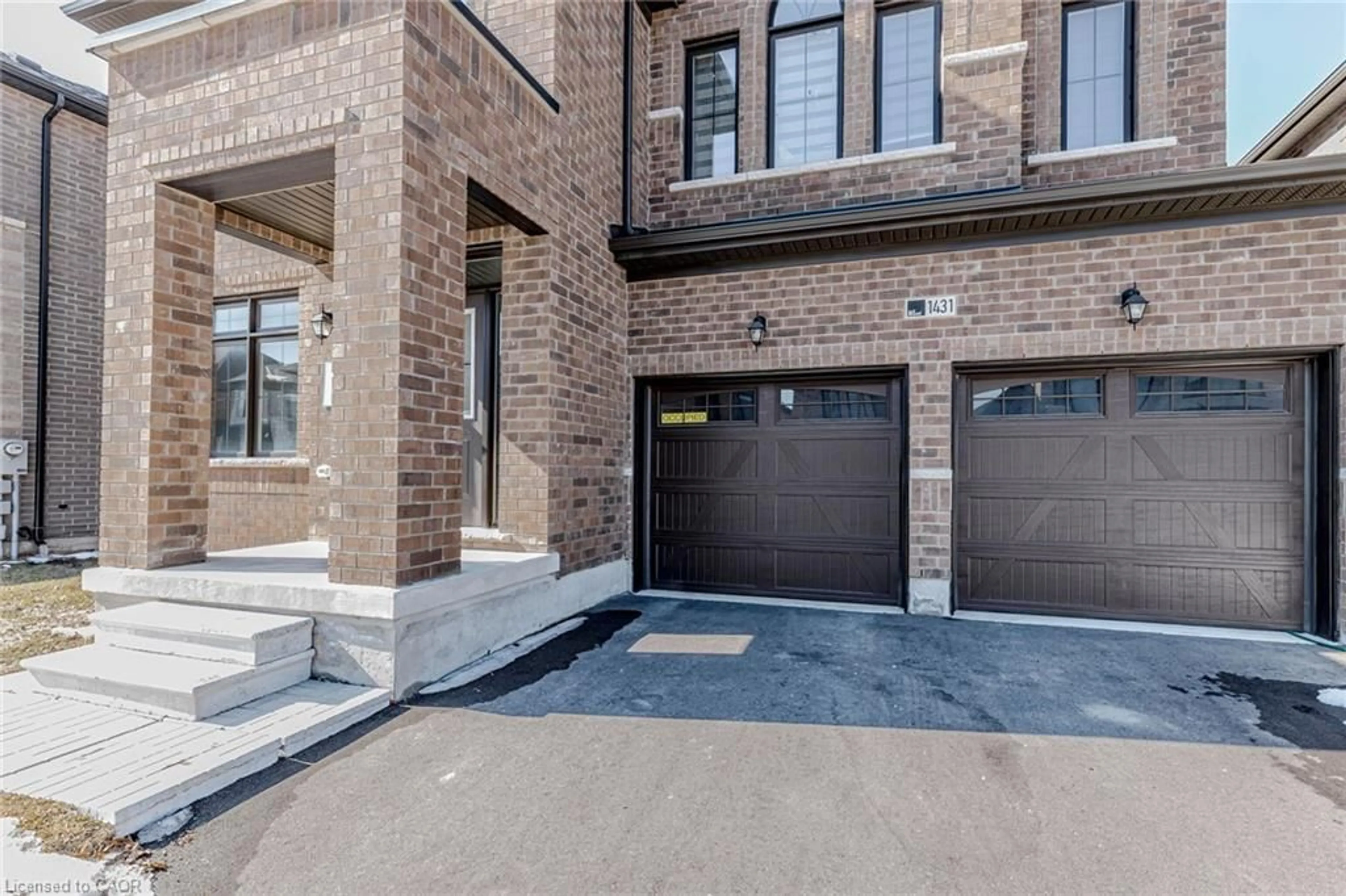 Home with brick exterior material, street for 1431 Wellwood Terr, Milton Ontario L9E 1V1