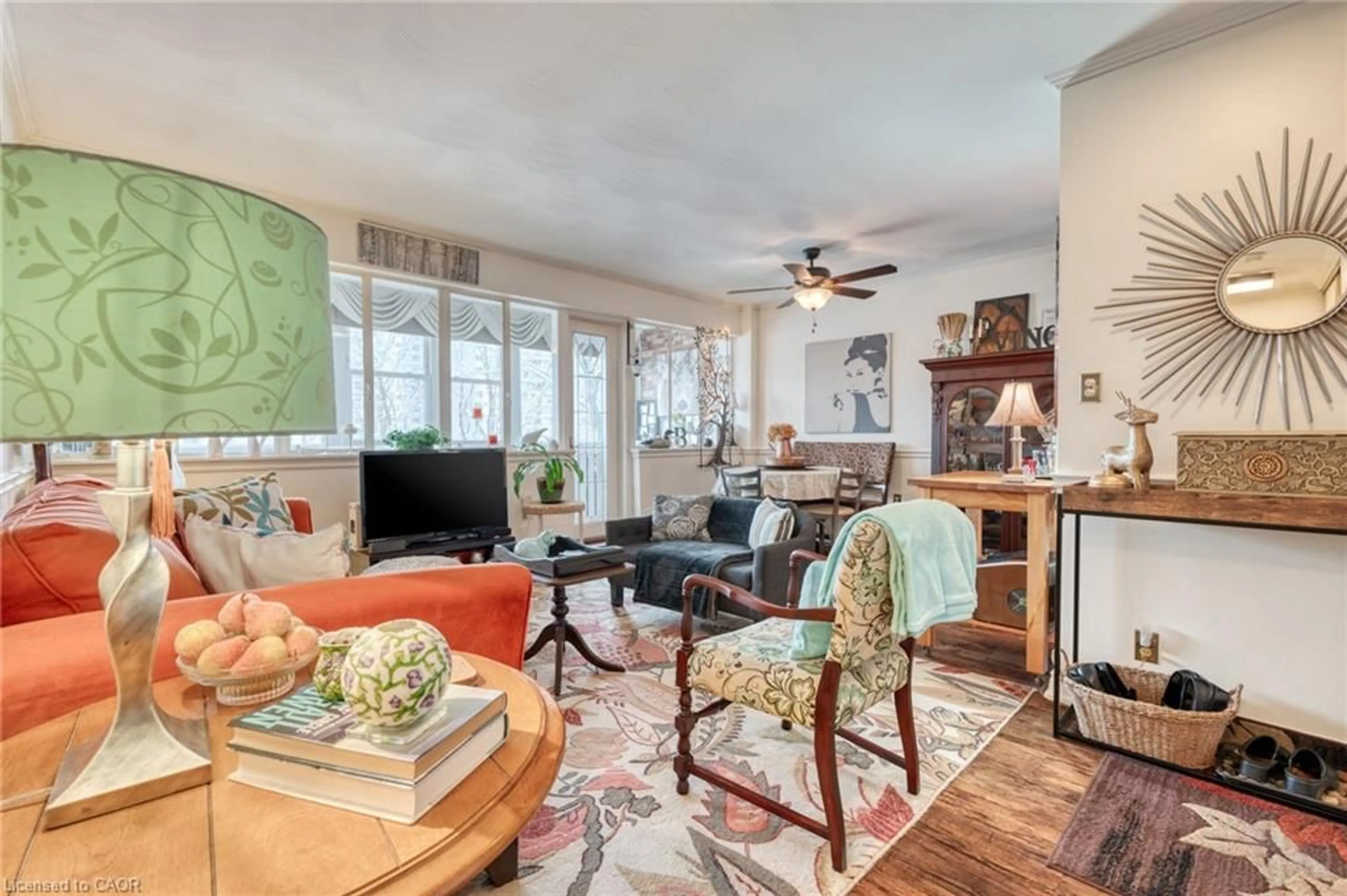 Living room with furniture, unknown for 107 St. Joseph's Dr #106, Hamilton Ontario L8N 2G1