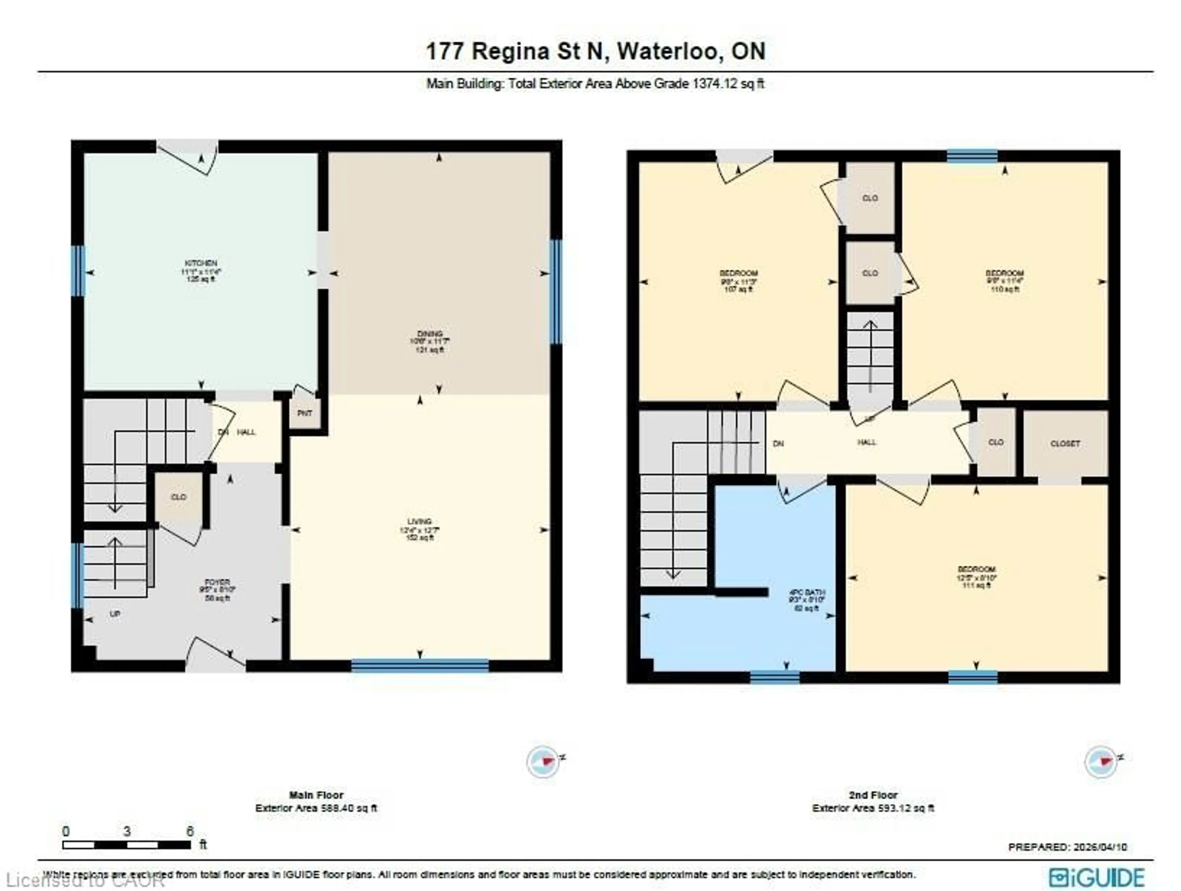 Floor plan for 177 Regina St, Waterloo Ontario N2J 3B4
