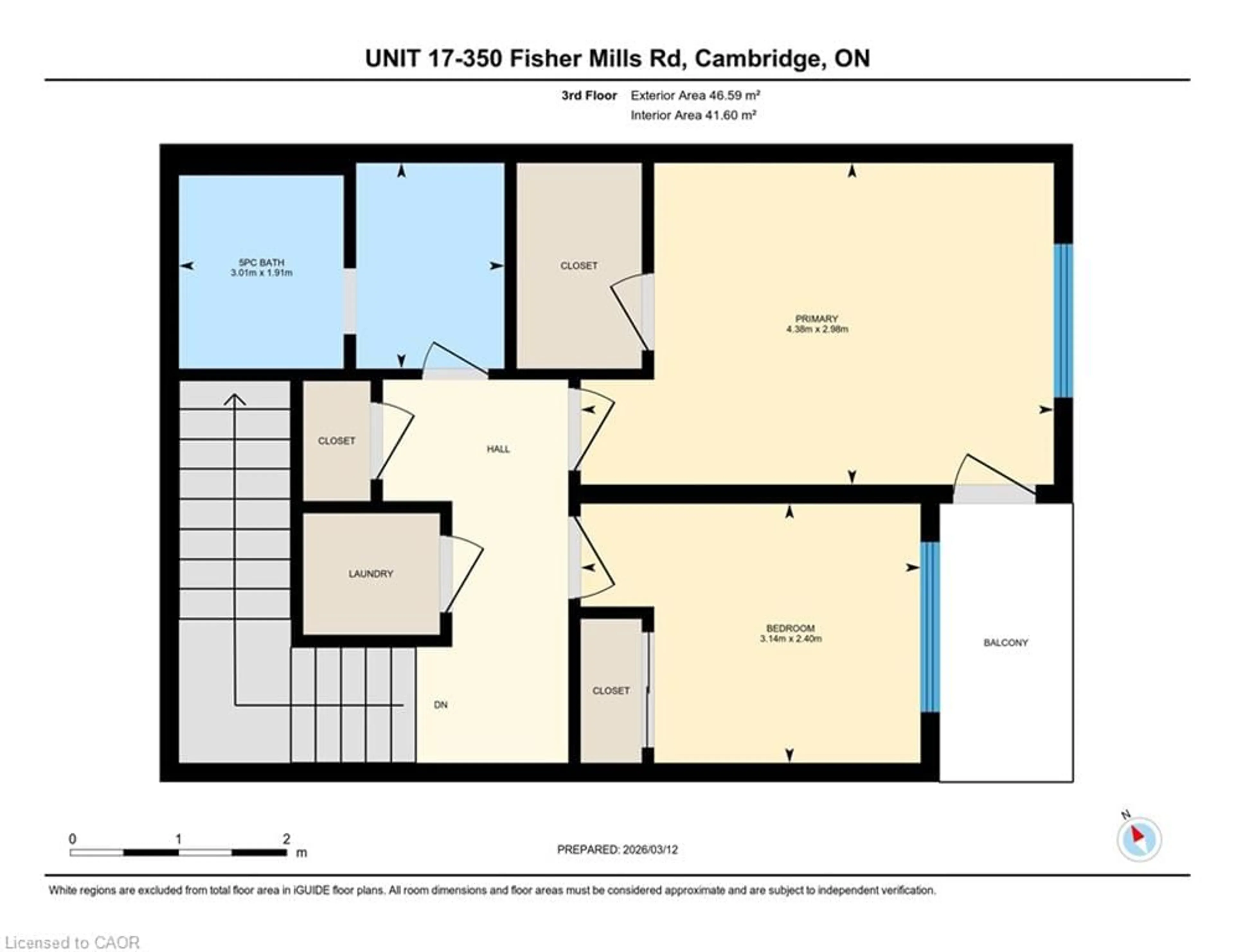 Floor plan for 350 Fisher Mills Rd #17, Cambridge Ontario N3C 0G8