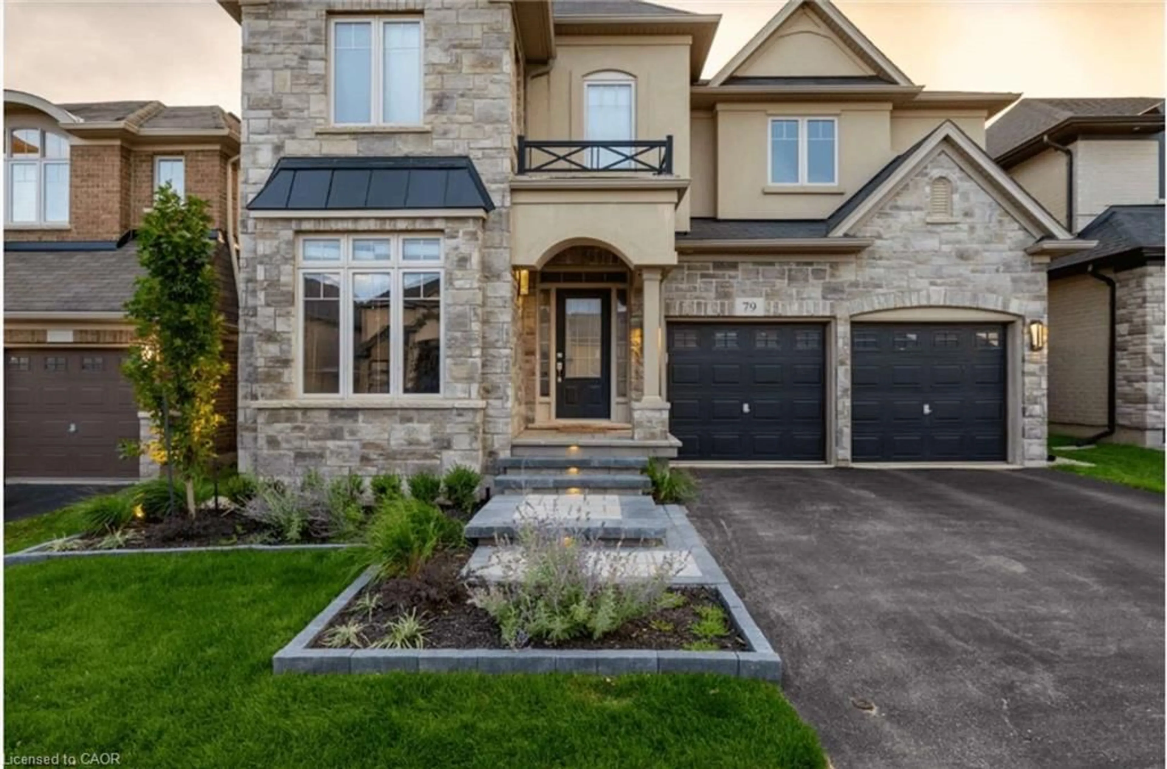 Home with brick exterior material, street for 79 Doon Creek St, Kitchener Ontario N2R 0B6