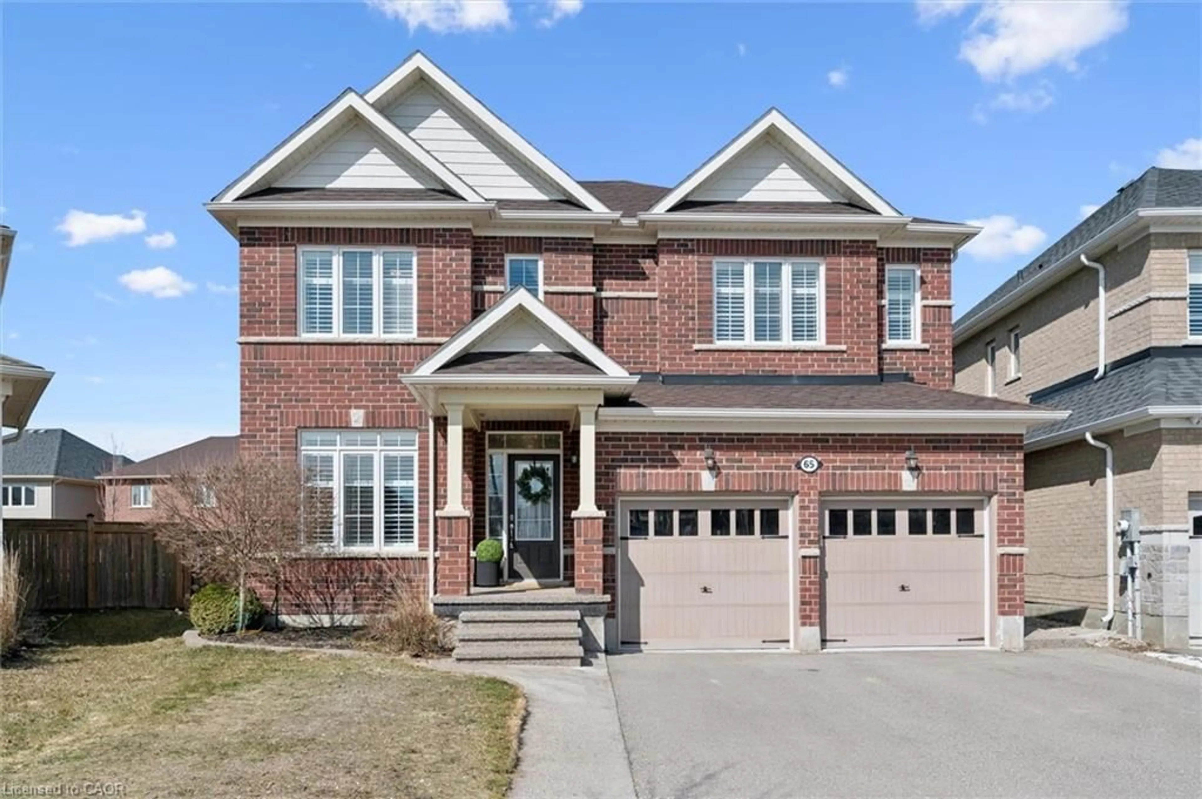 Home with brick exterior material, street for 65 Barlow Pl, Paris Ontario N3L 0H1