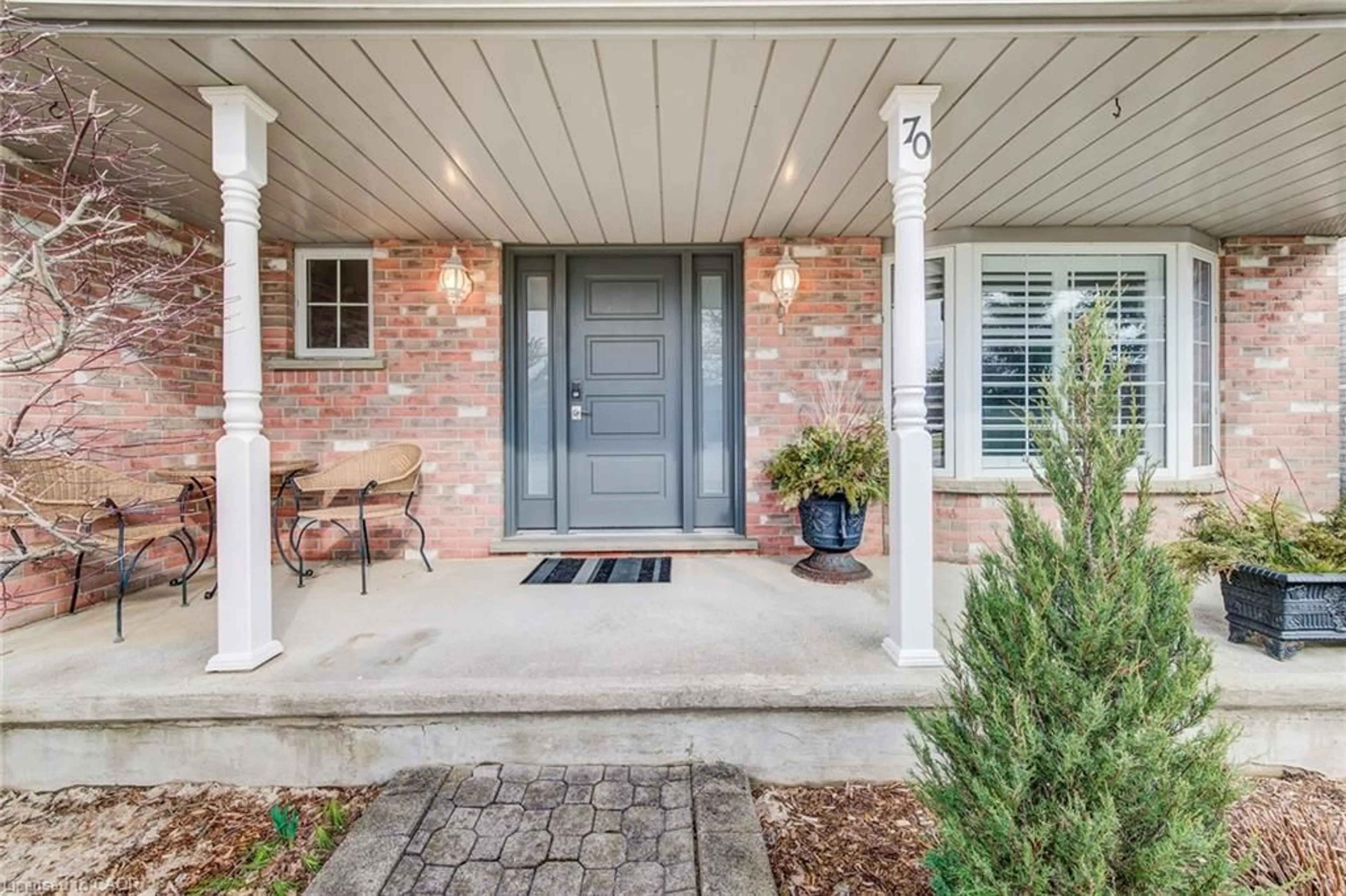 Home with brick exterior material, street for 70 King St, Tavistock Ontario N0B 2R0