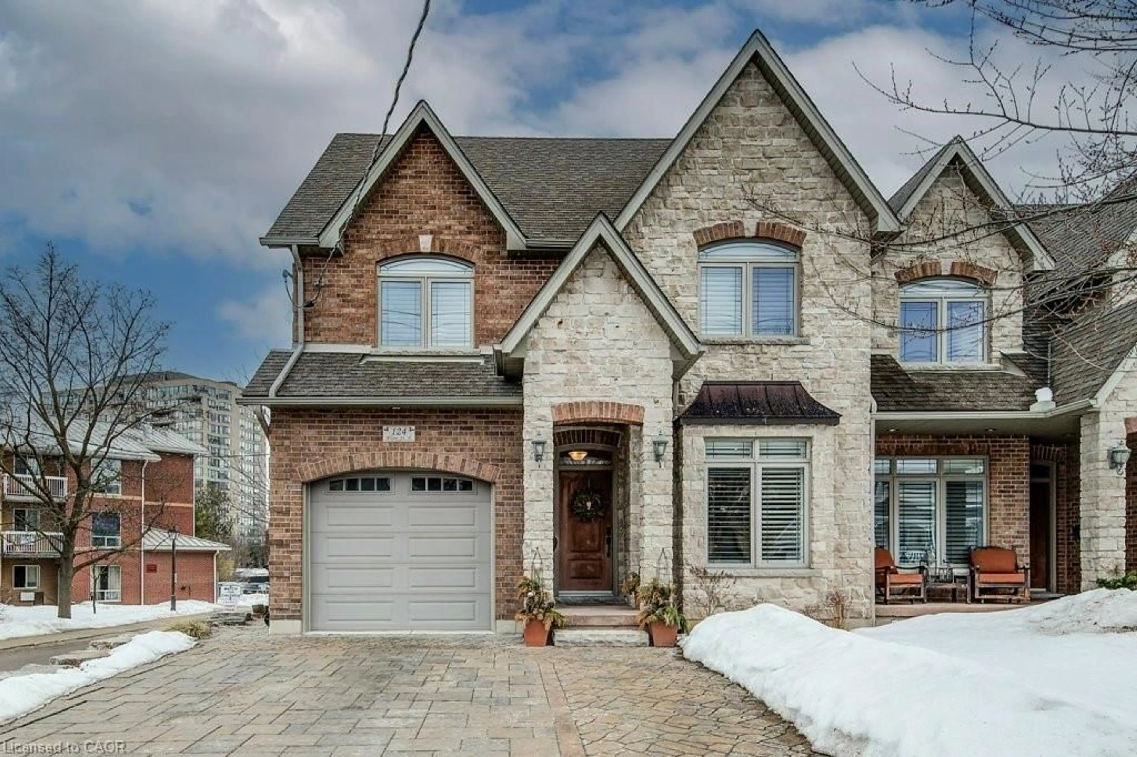 Home with brick exterior material, street for 124 Allen St, Waterloo Ontario N2J 1J4