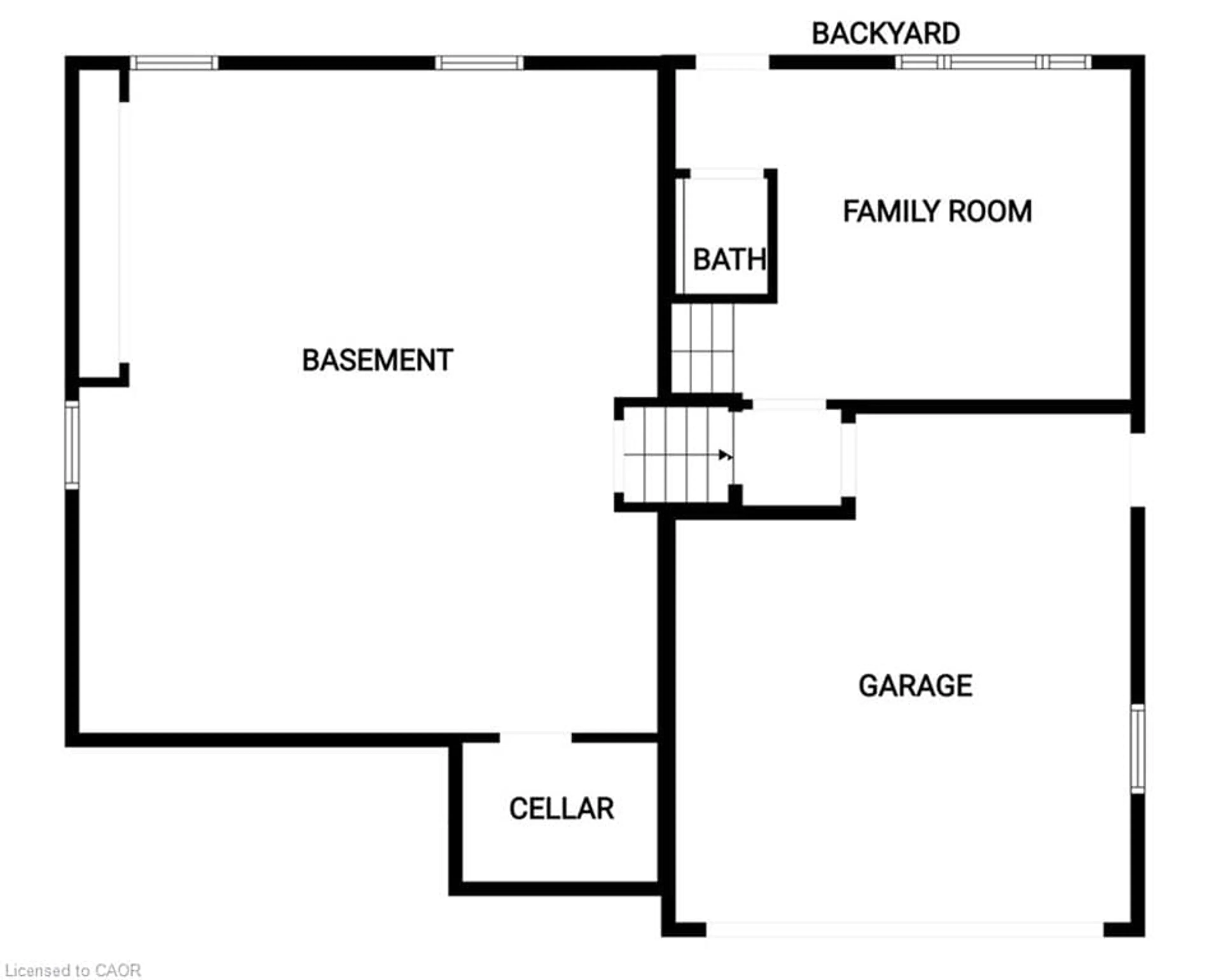 Floor plan for 142 Delmar Dr, Hamilton Ontario L9C 1J9