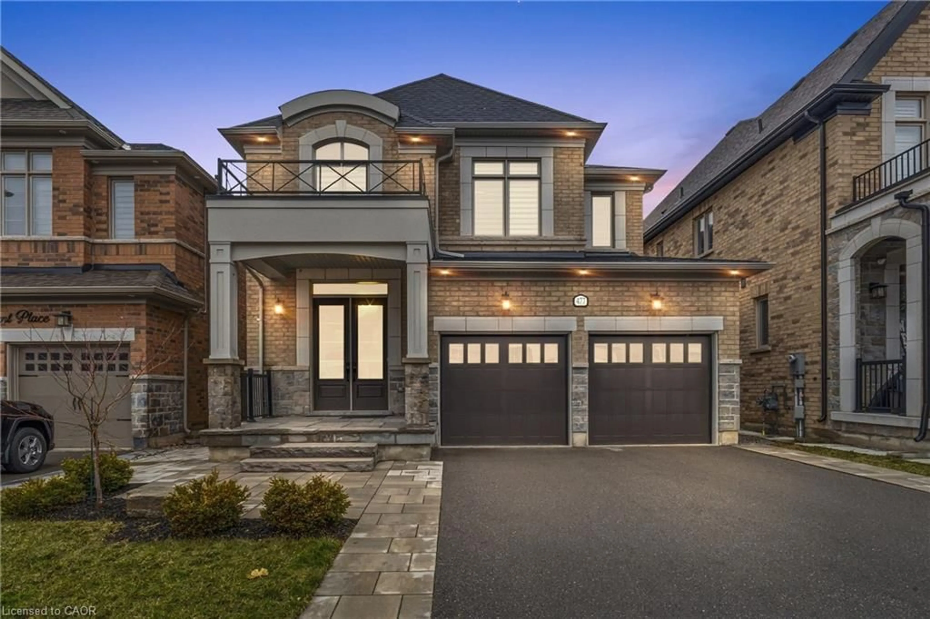 Home with brick exterior material, street for 477 Parent Pl, Milton Ontario L9E 1L2