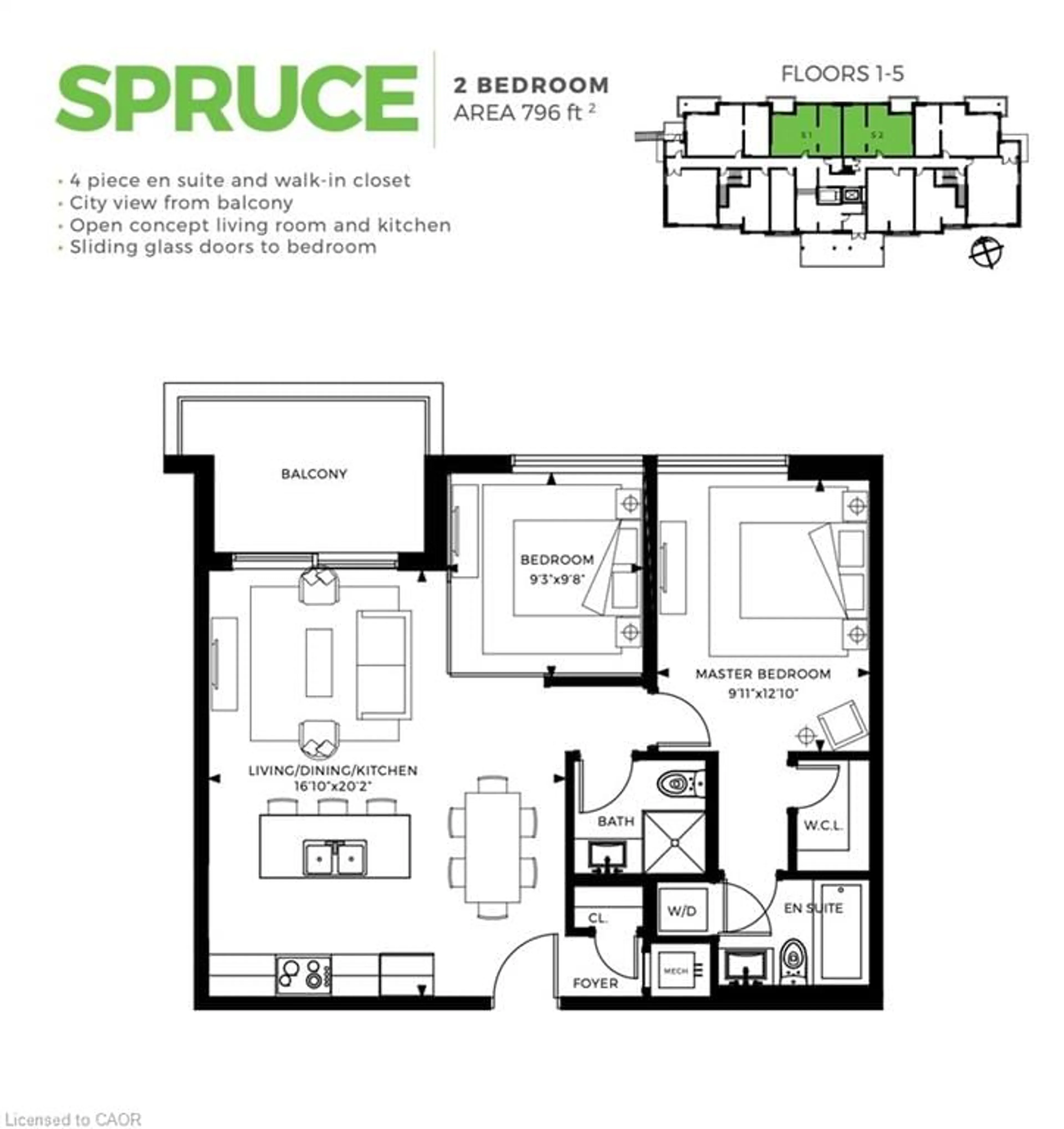 Floor plan for 467 Charlton Ave #205, Hamilton Ontario L8N 0B3