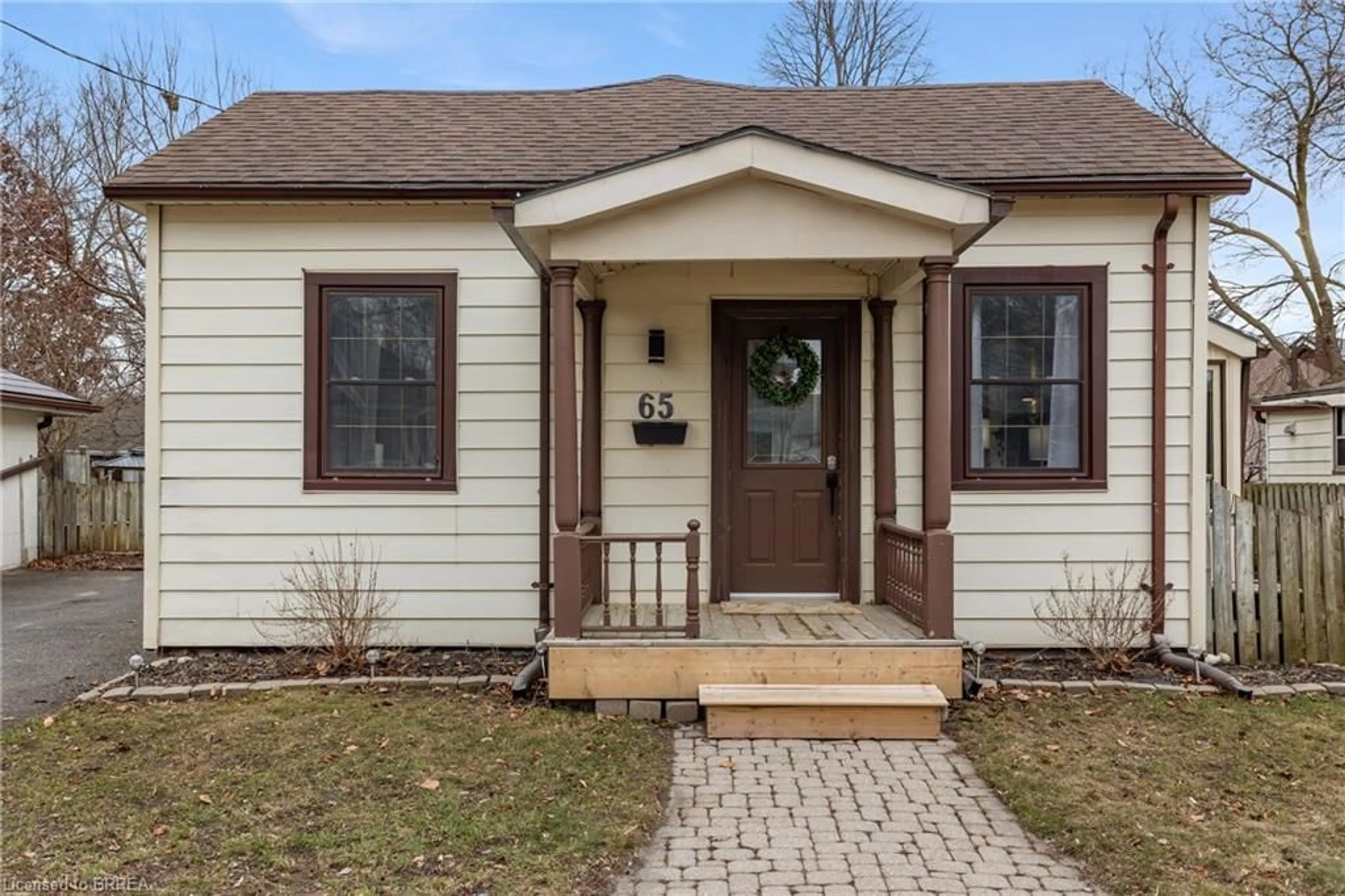 Home with brick exterior material, street for 65 Palace St, Brantford Ontario N3T 3W8