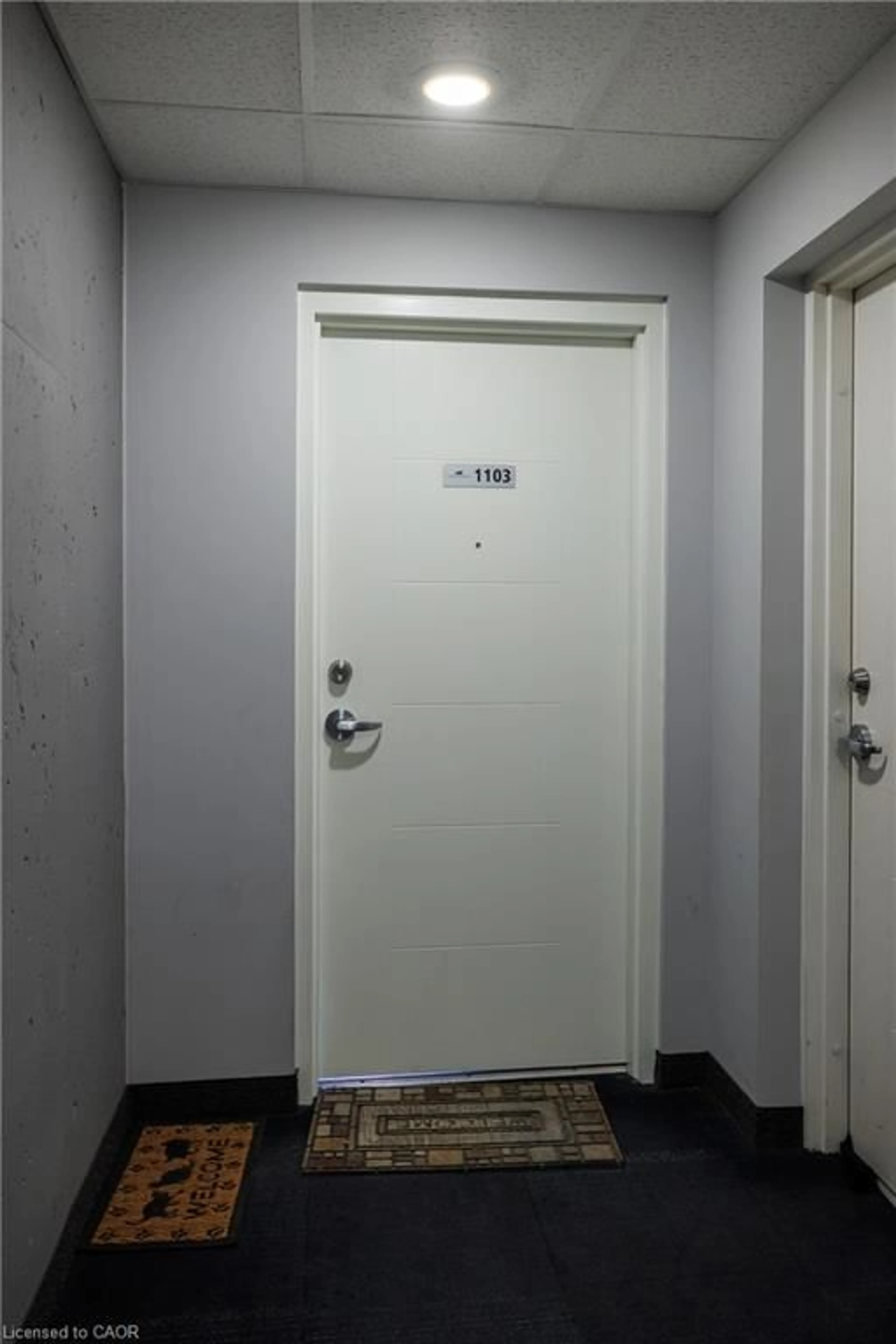 Indoor foyer for 318 Spruce St #1103, Waterloo Ontario N2L 0E9