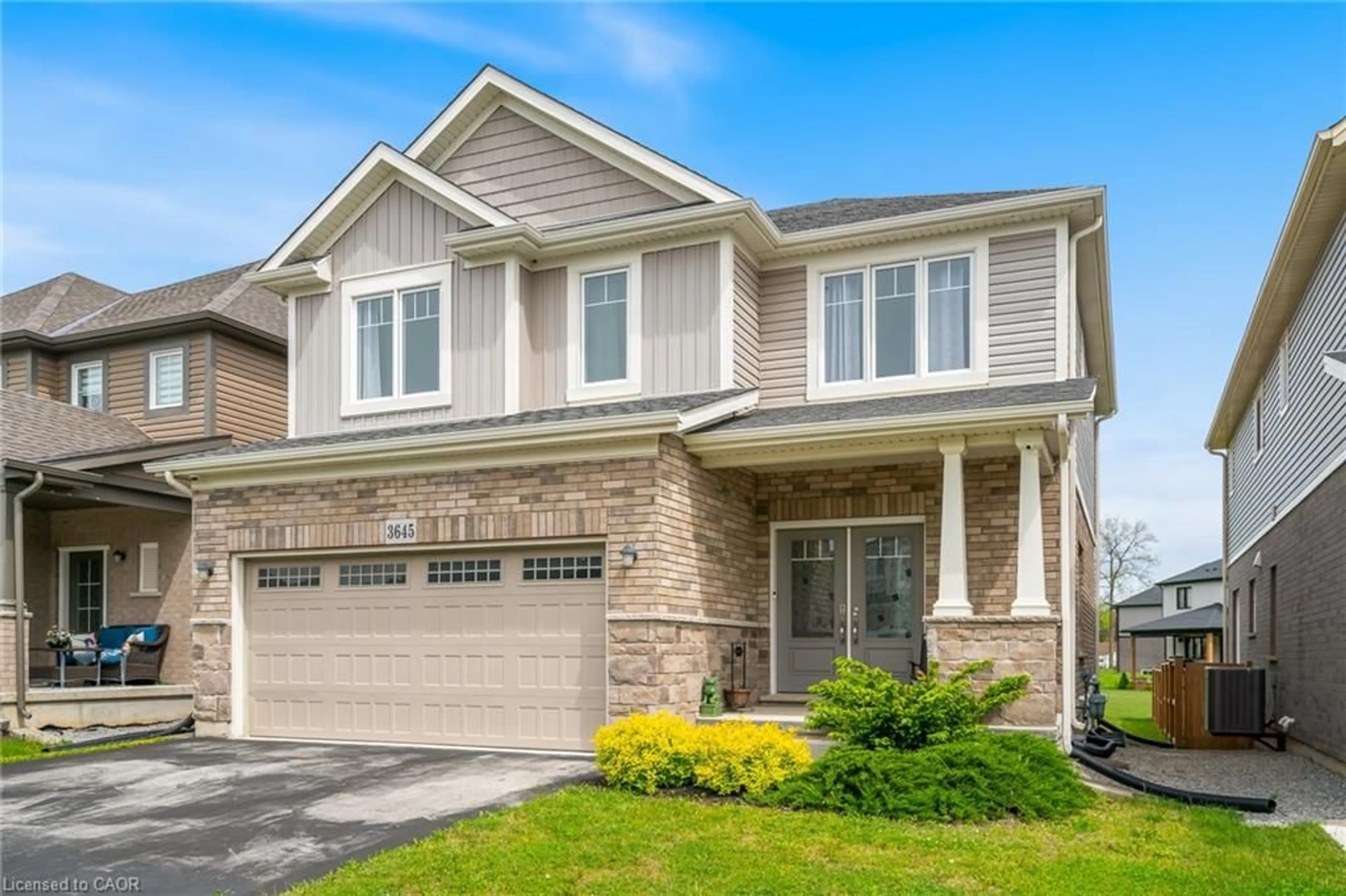 Home with brick exterior material, street for 3645 Allen Trail, Fort Erie Ontario L0S 1N0