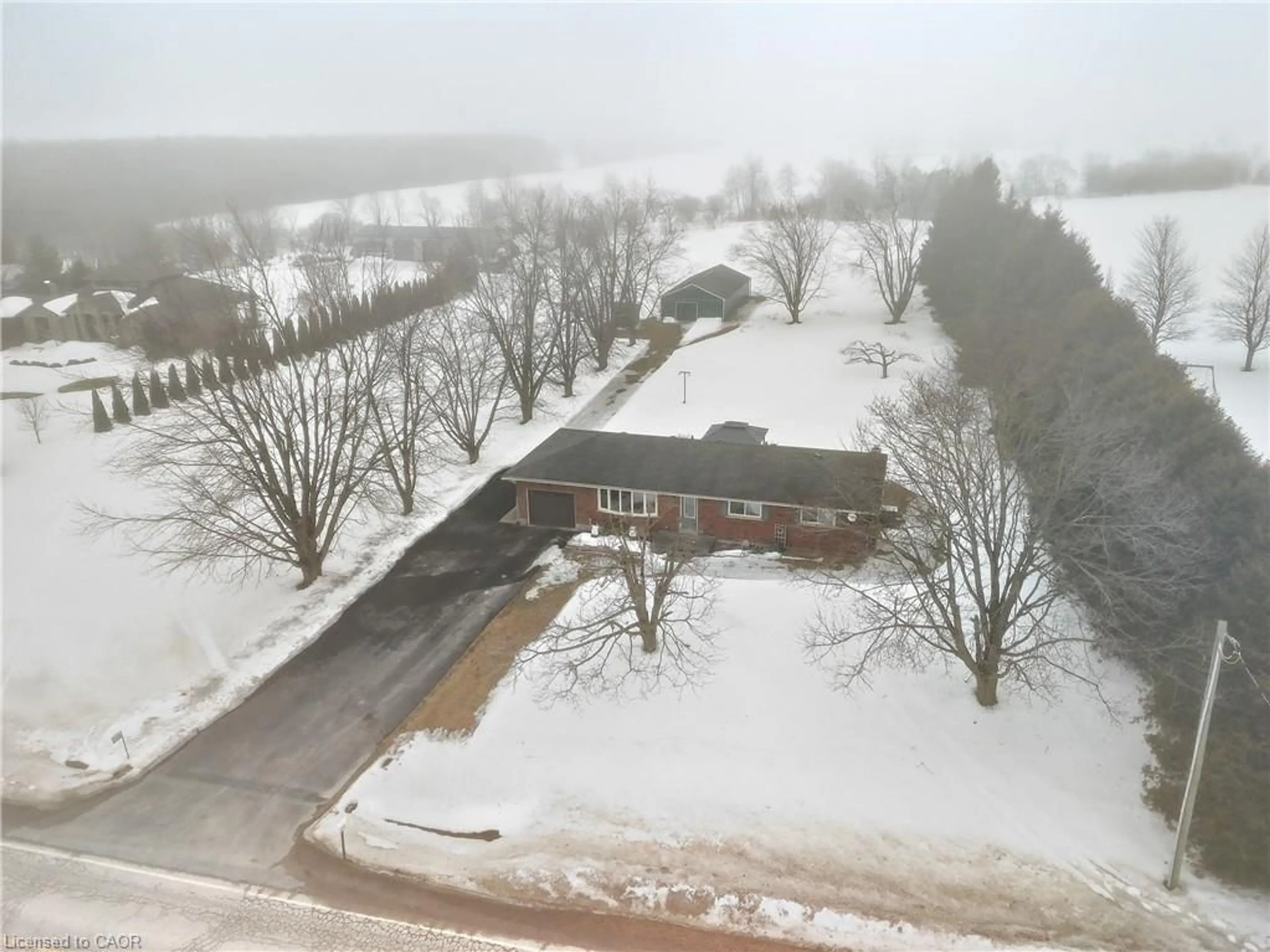 A pic from outside/outdoor area/front of a property/back of a property/a pic from drone, unknown for 6800 Gerrie Rd, Elora Ontario N0B 1S0