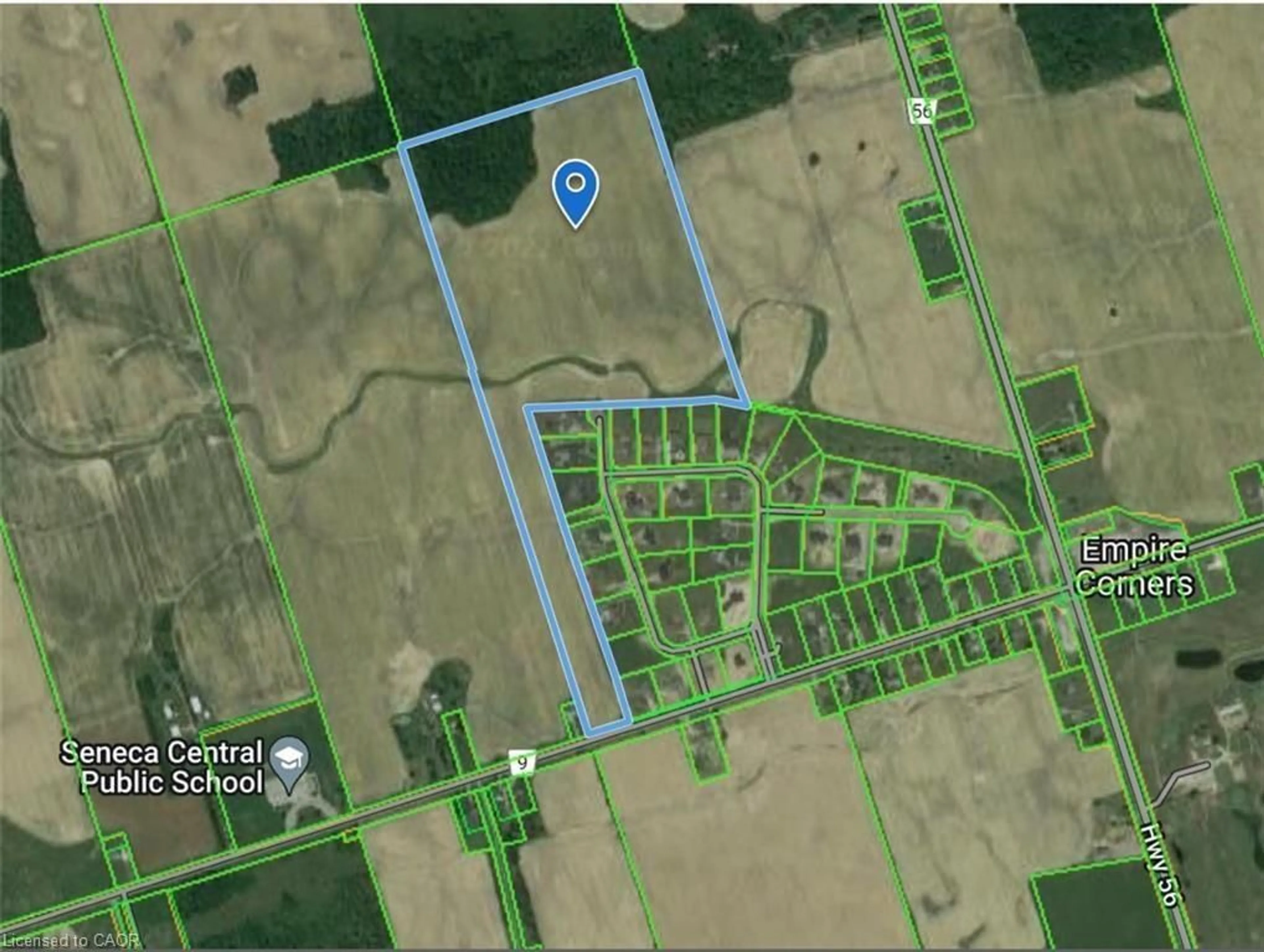 Picture of a map for PT LOT 14 Haldimand Road 9, York Ontario N0A 1R0