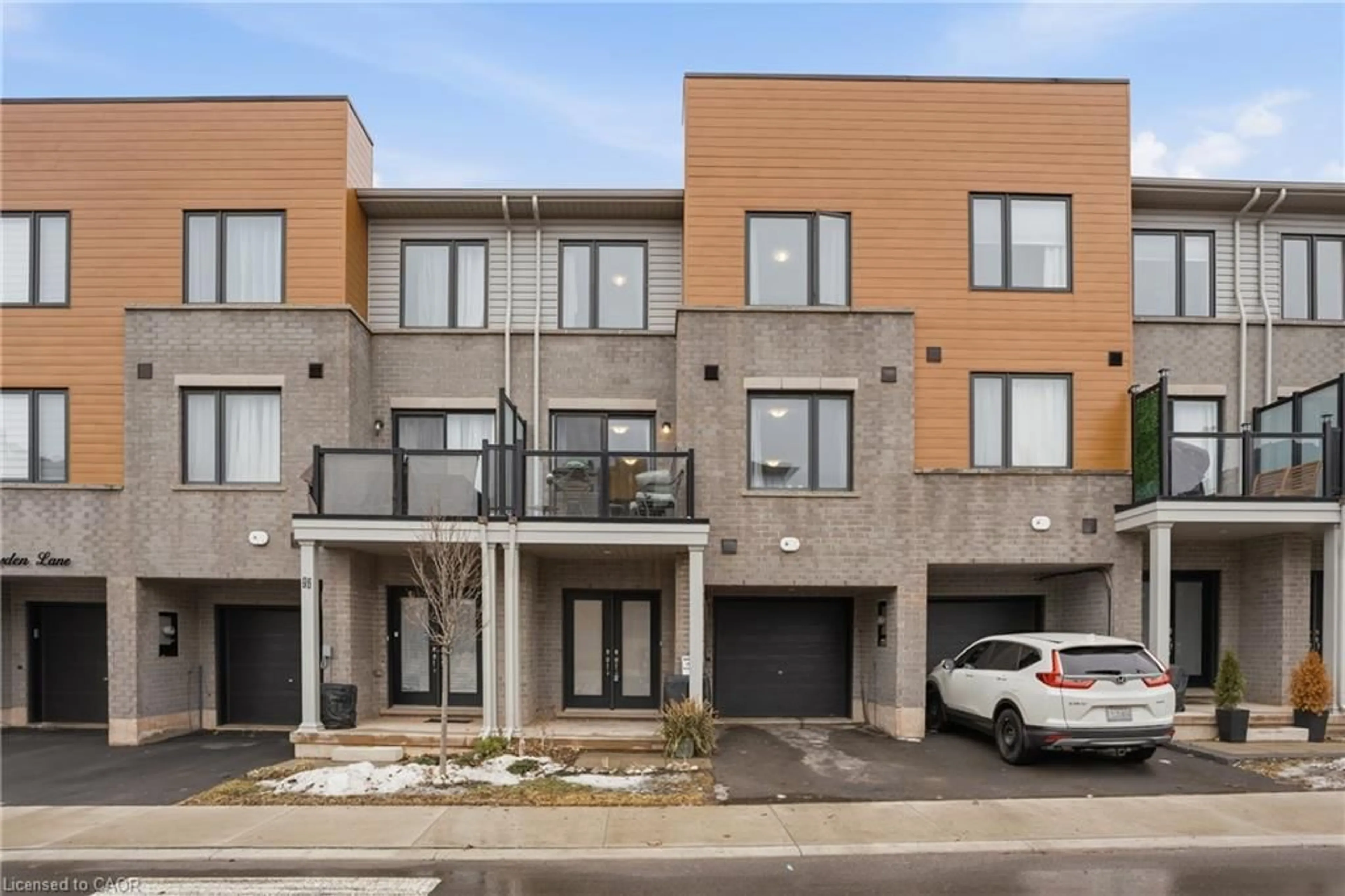 Home with brick exterior material, street for 94 Dryden Lane, Hamilton Ontario L8H 0B6