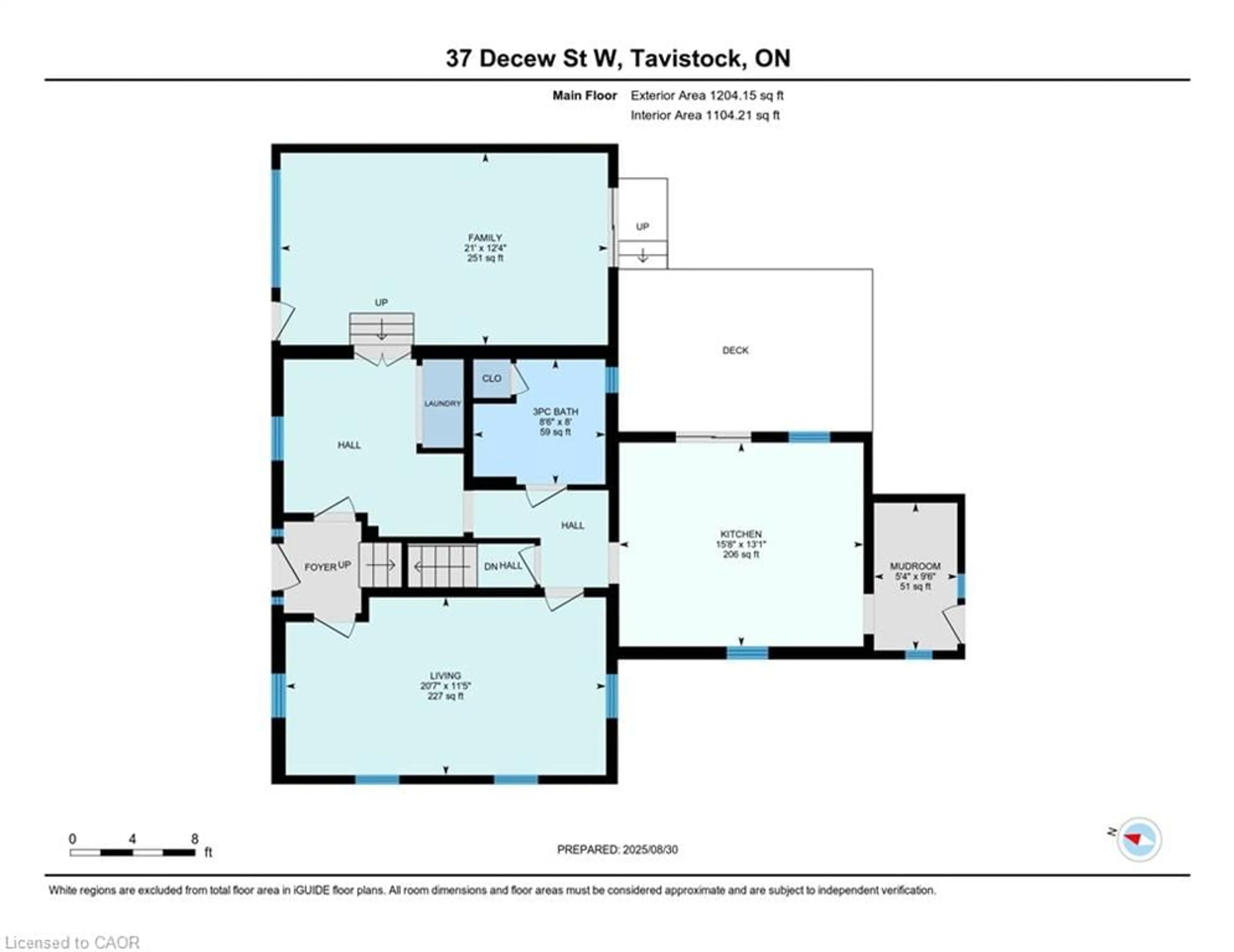 Floor plan for 37 Decew St, Tavistock Ontario N0B 2R0