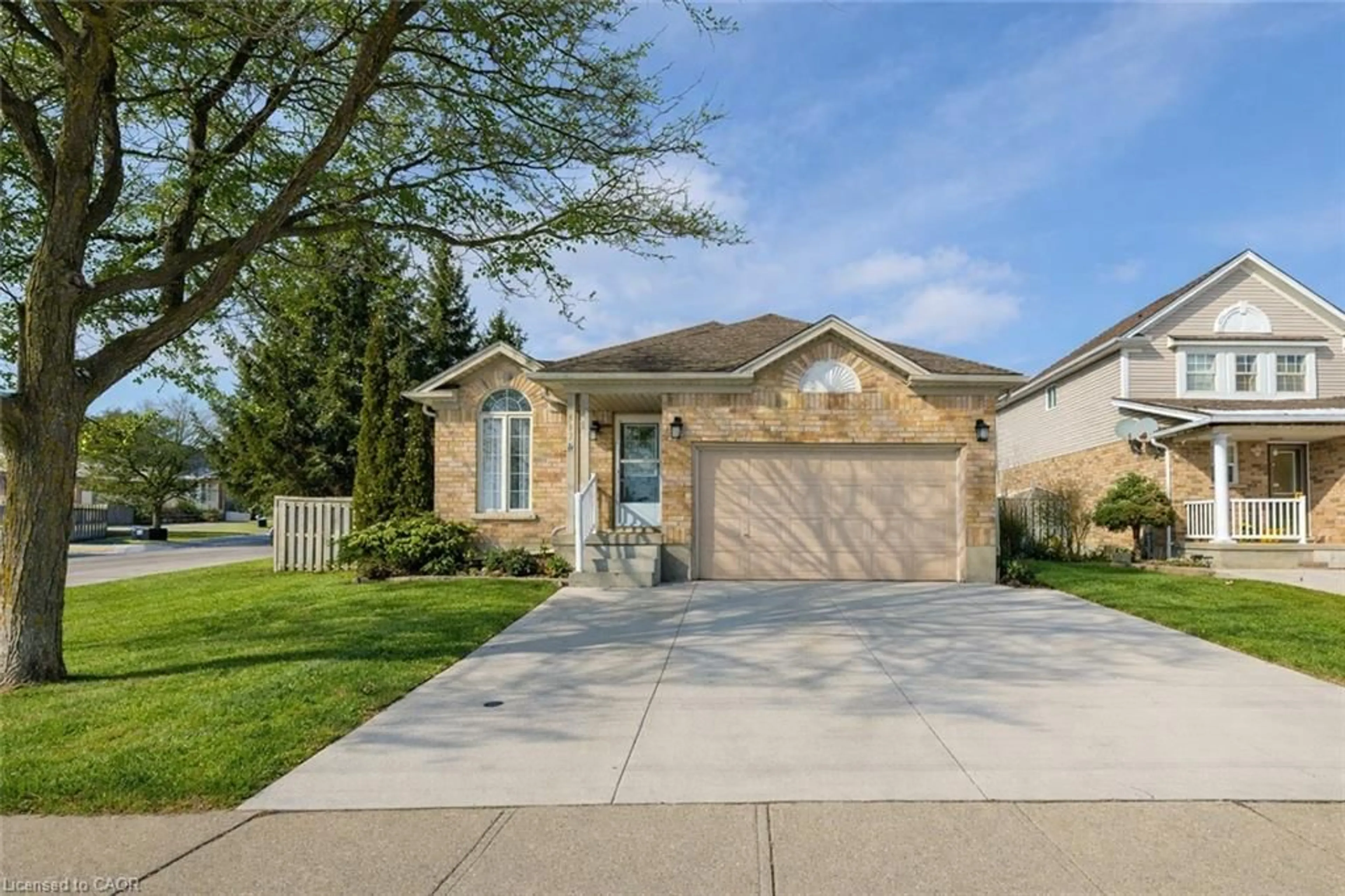 Home with brick exterior material, street for 617 Trico Dr, Cambridge Ontario N3H 5P2