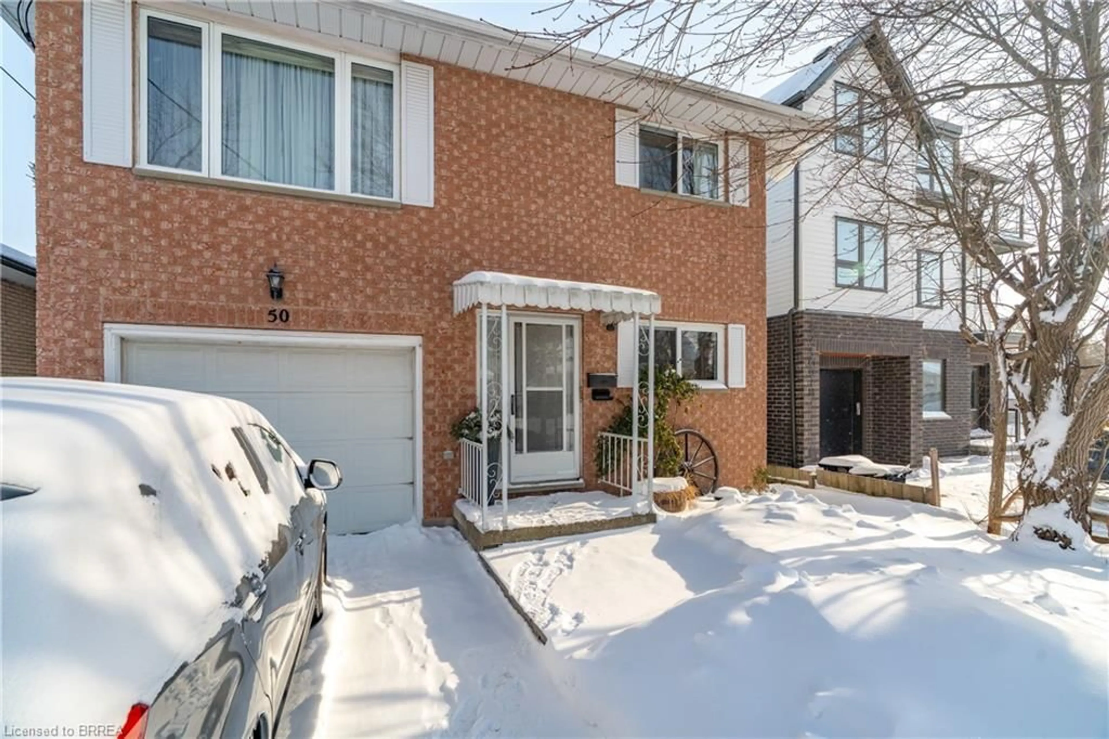 Home with brick exterior material, street for 50 South Dr, Kitchener Ontario N2M 4B5