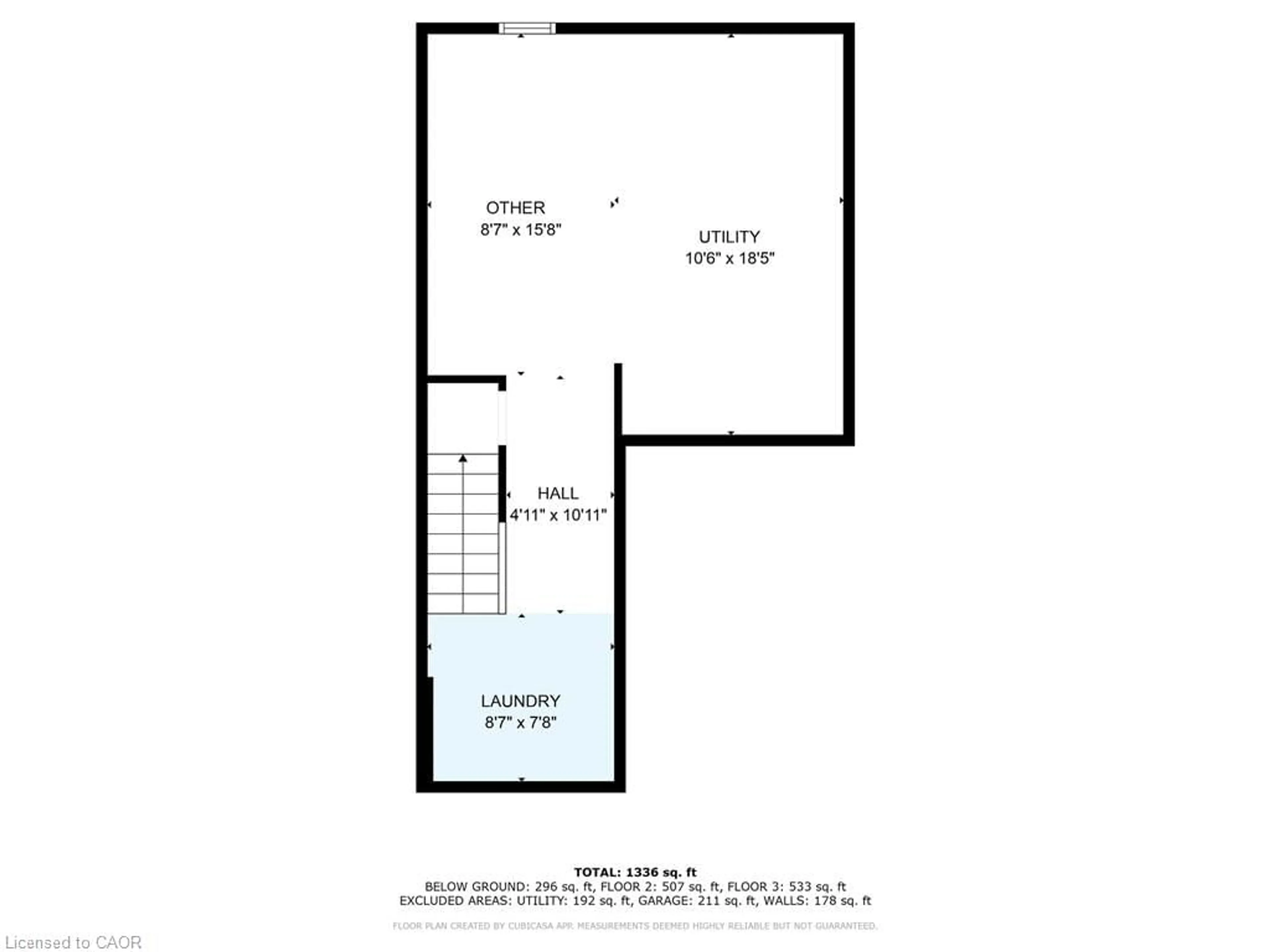 Floor plan for 79 Braeheid Ave #17, Waterdown Ontario L8B 0C6