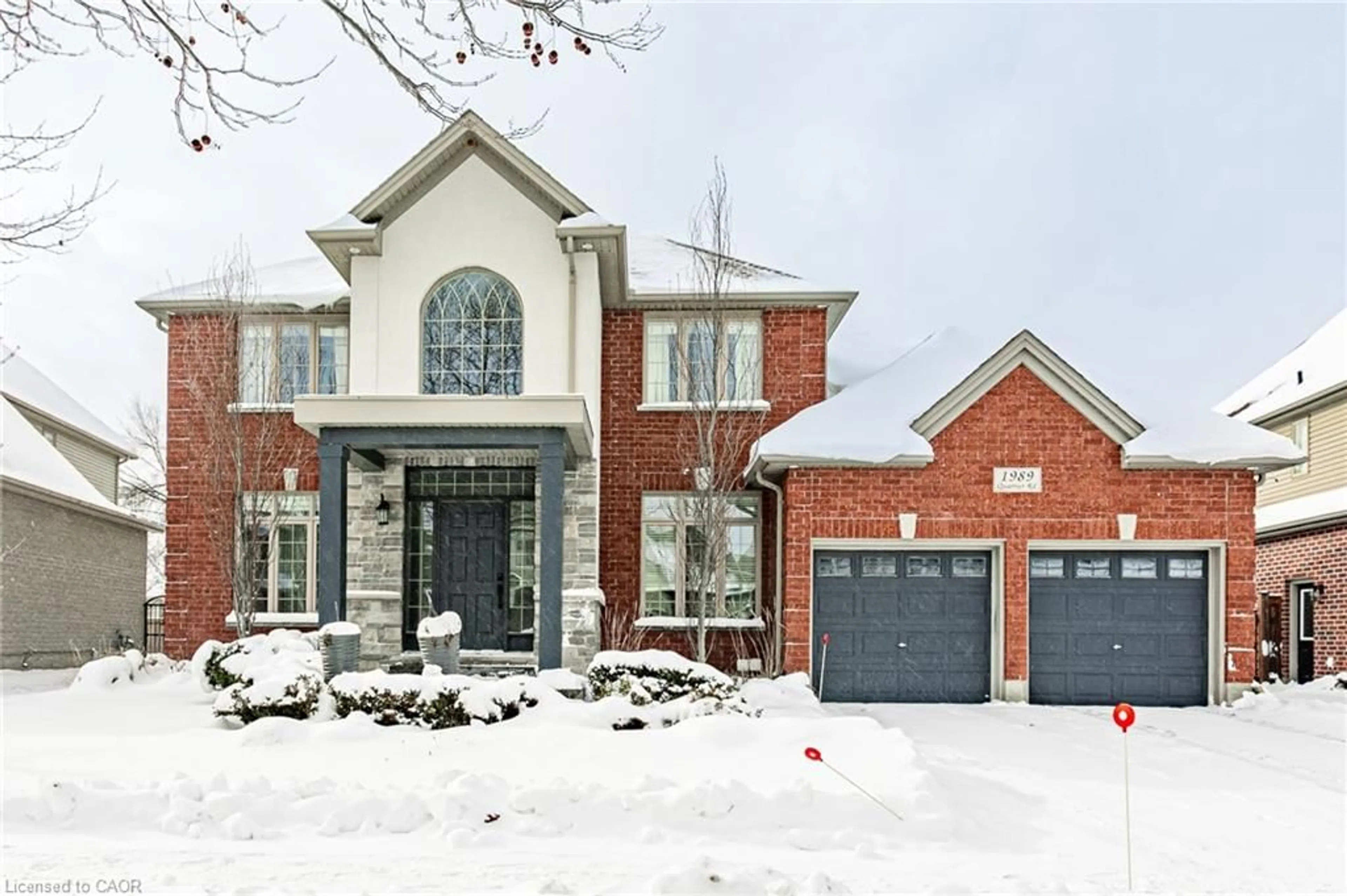 Home with brick exterior material, street for 1989 Quarrier Rd, London Ontario N6G 5L2