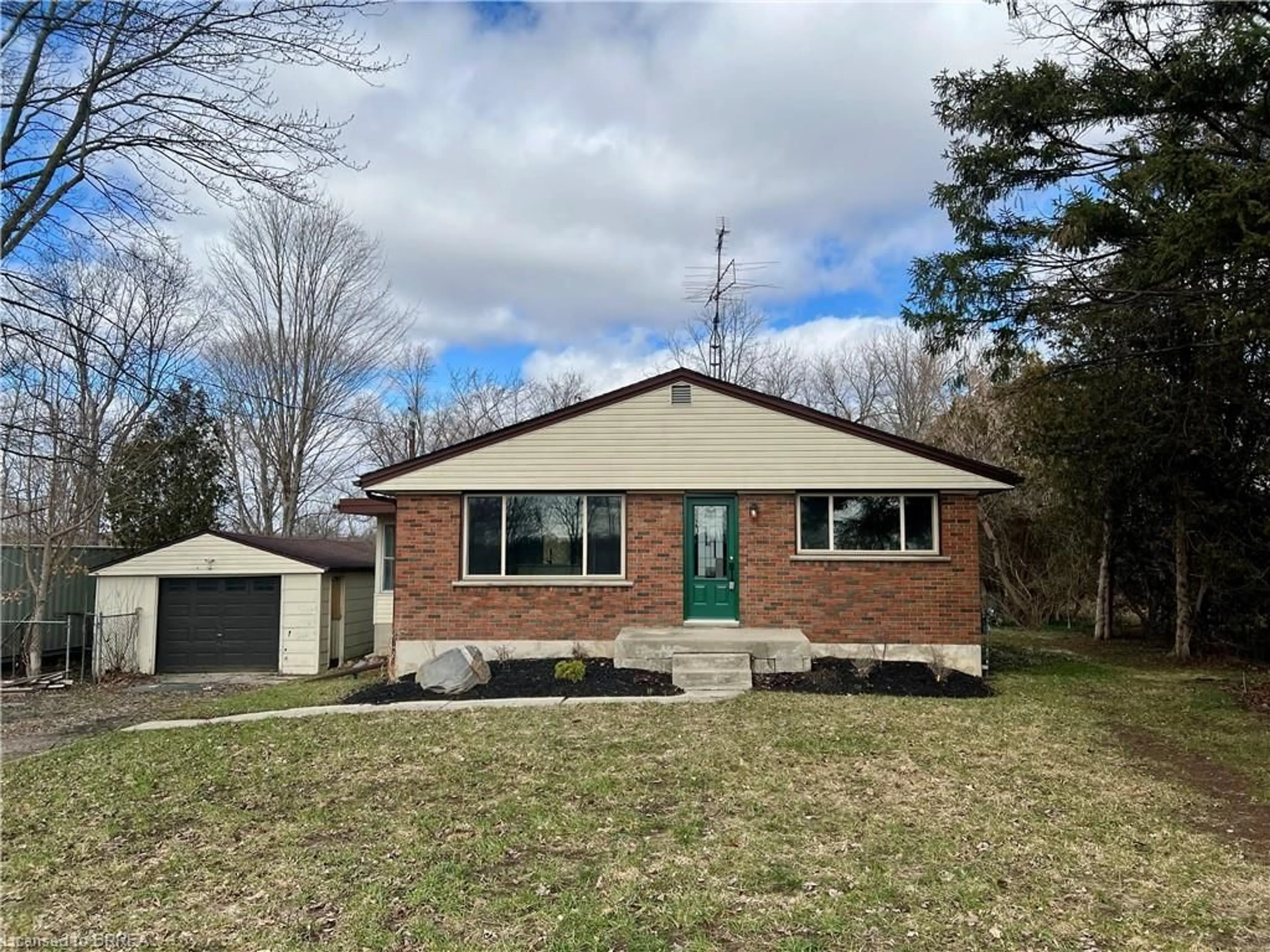 Home with brick exterior material, street for 56 Sixth Concession Rd, Burford Ontario N3T 5L7