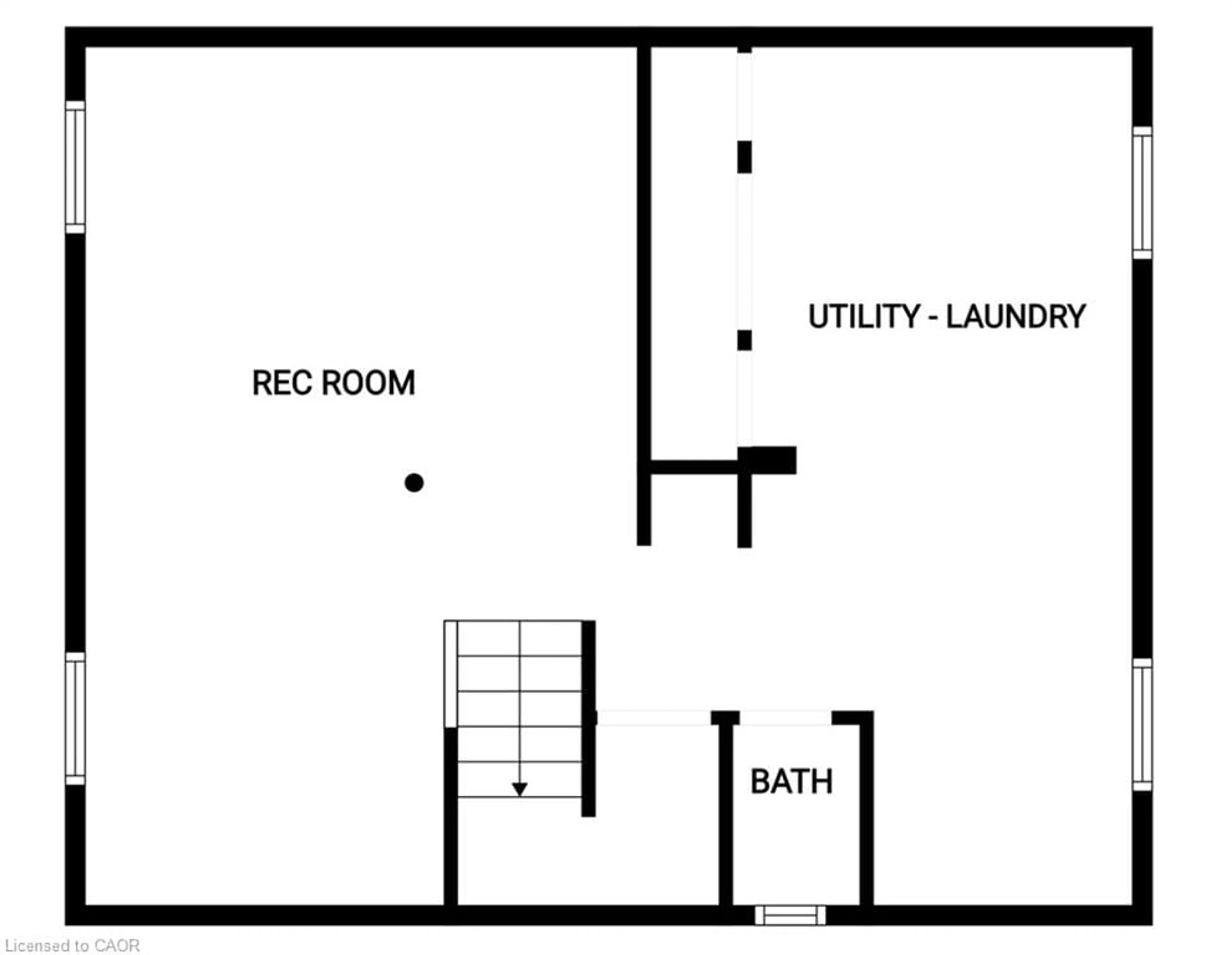 Floor plan for 7 Cairns Ave, Dundas Ontario L9H 1G2