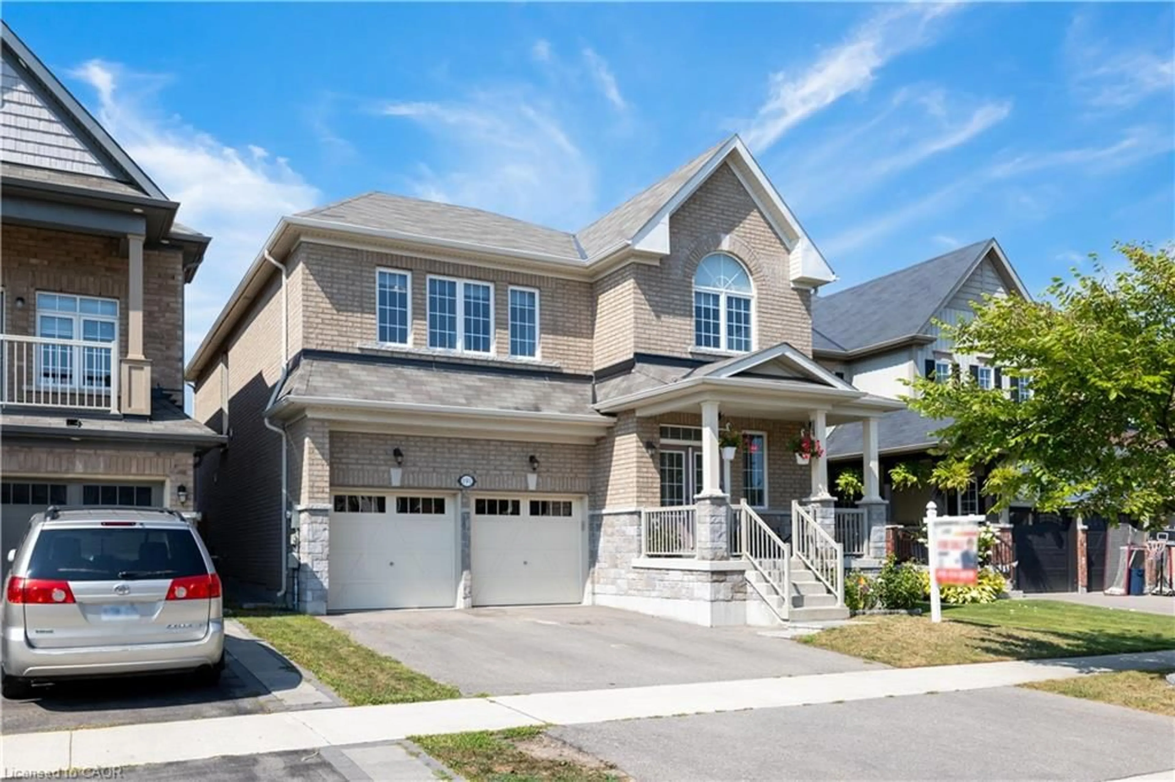 Home with brick exterior material, street for 191 Bruce Cameron Dr, Clarington Ontario L1C 0W3