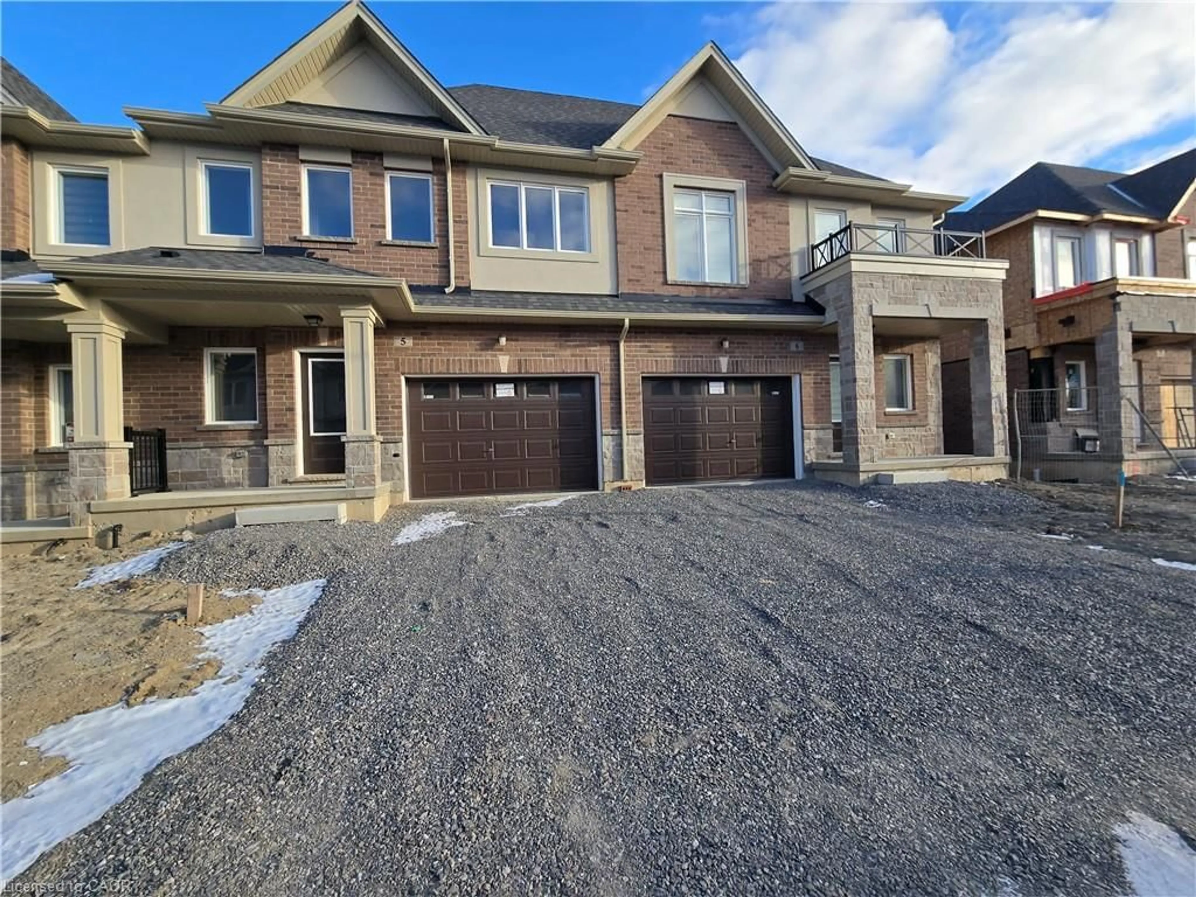 Home with brick exterior material, street for 205 Thames Way #5, Hamilton Ontario L0R 1W0