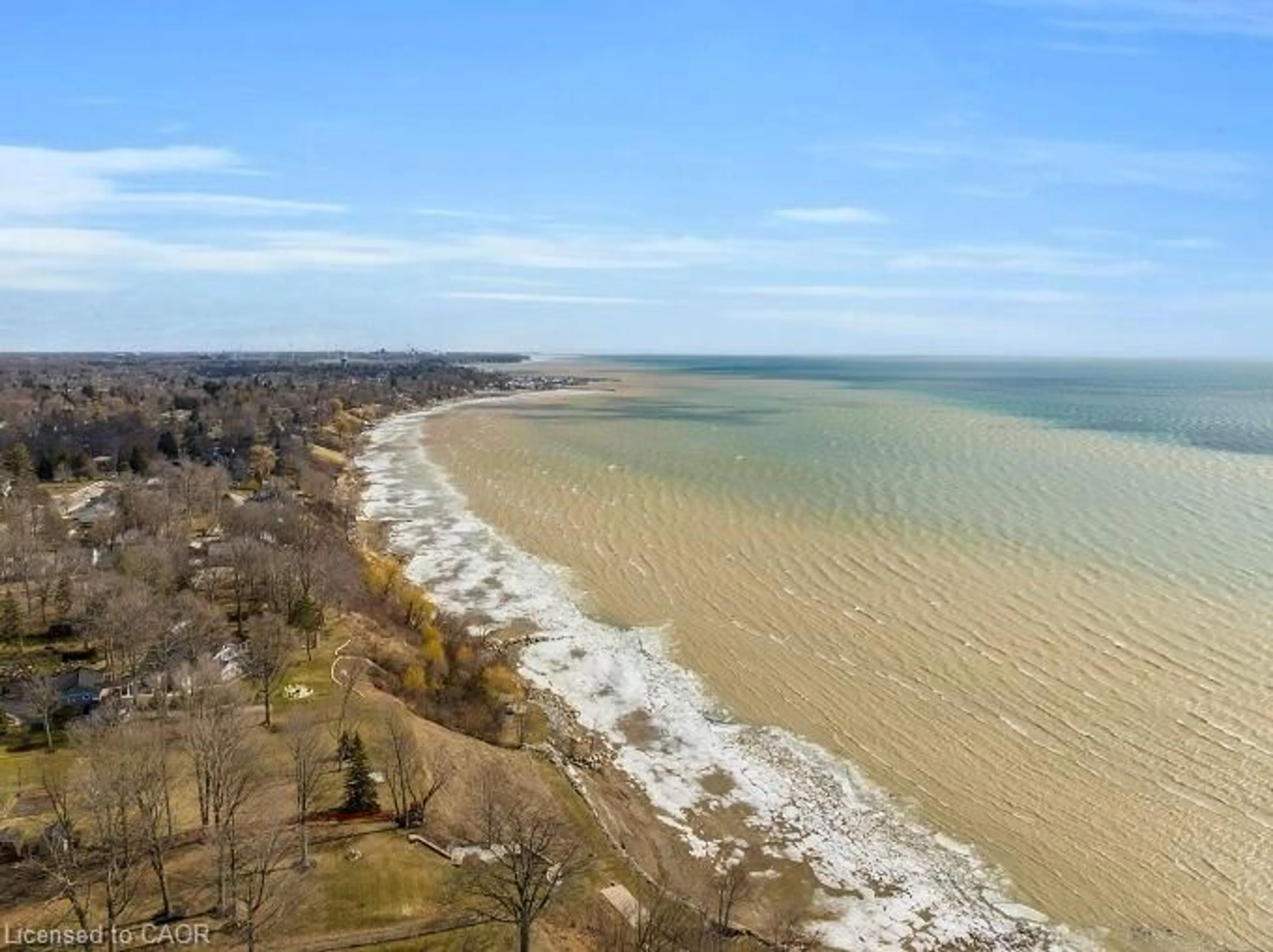 A pic from outside/outdoor area/front of a property/back of a property/a pic from drone, water/lake/river/ocean view for 744 Nelson St #7, Port Dover Ontario N0A 1N0