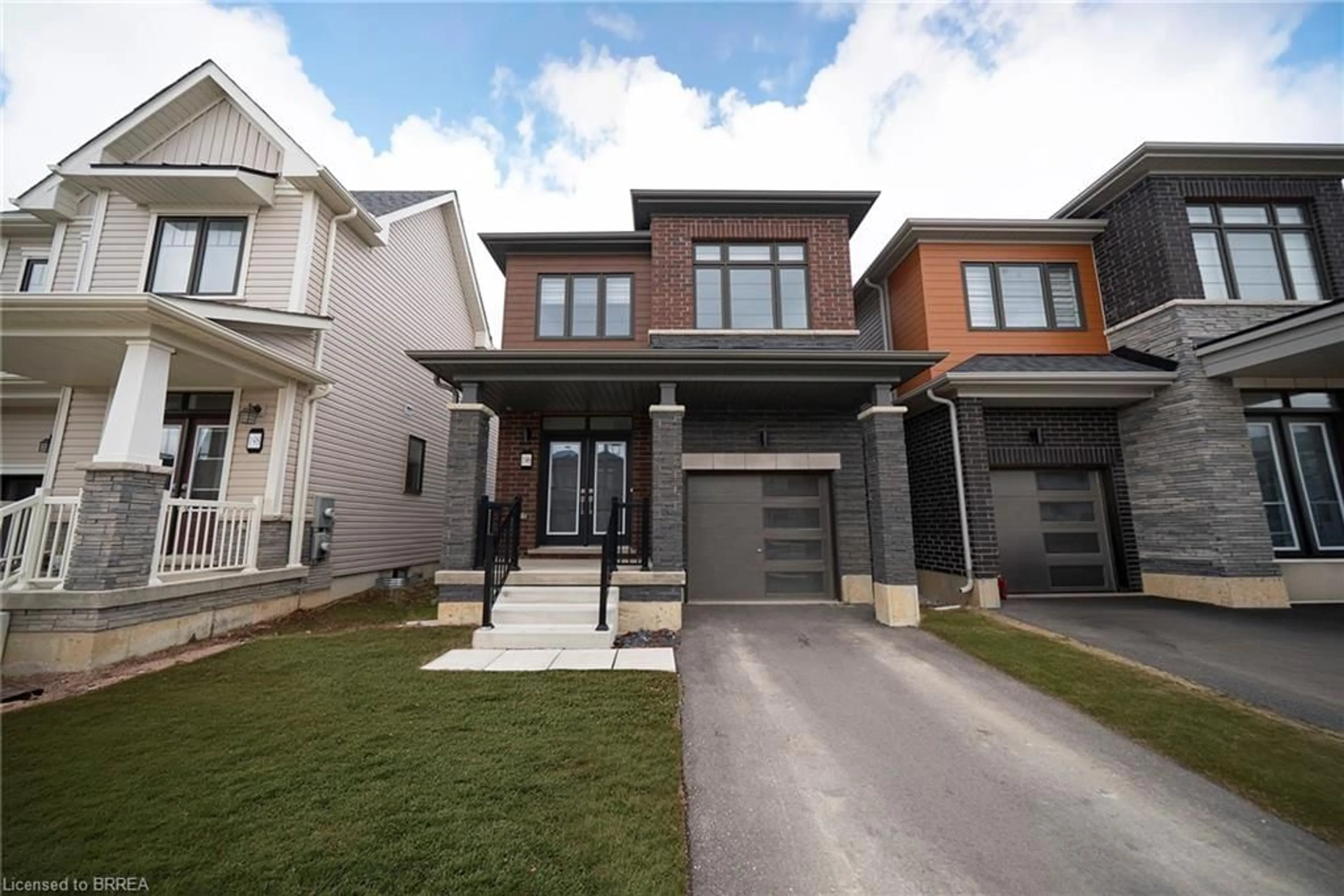 Home with brick exterior material, street for 196 Wilmot Rd, Brantford Ontario N3T 0W7