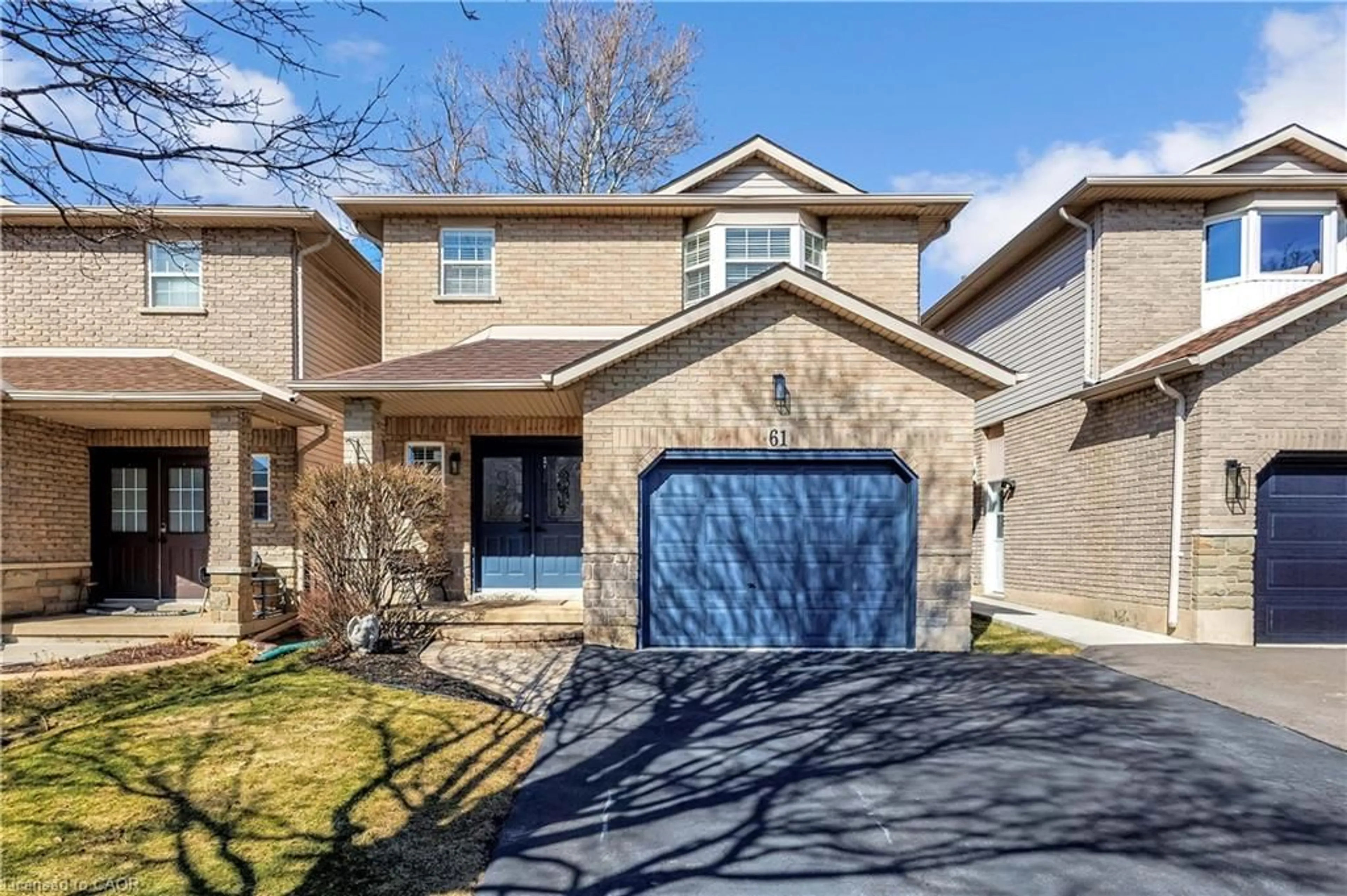 Home with brick exterior material, street for 61 Kendrick Crt, Ancaster Ontario L9G 5A5