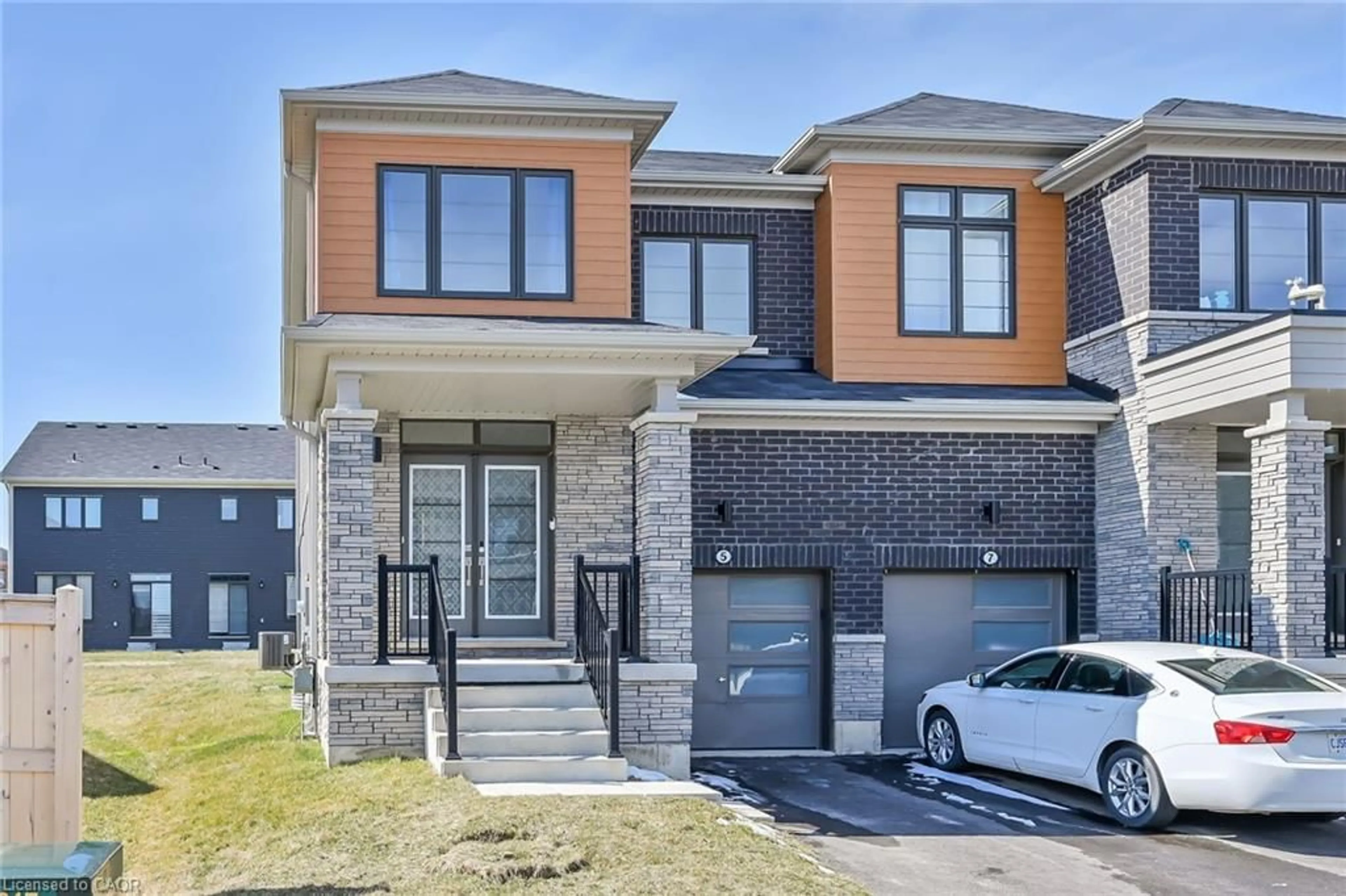 Home with brick exterior material, street for 5 Owl Lane, Caledonia Ontario N3W 0G4