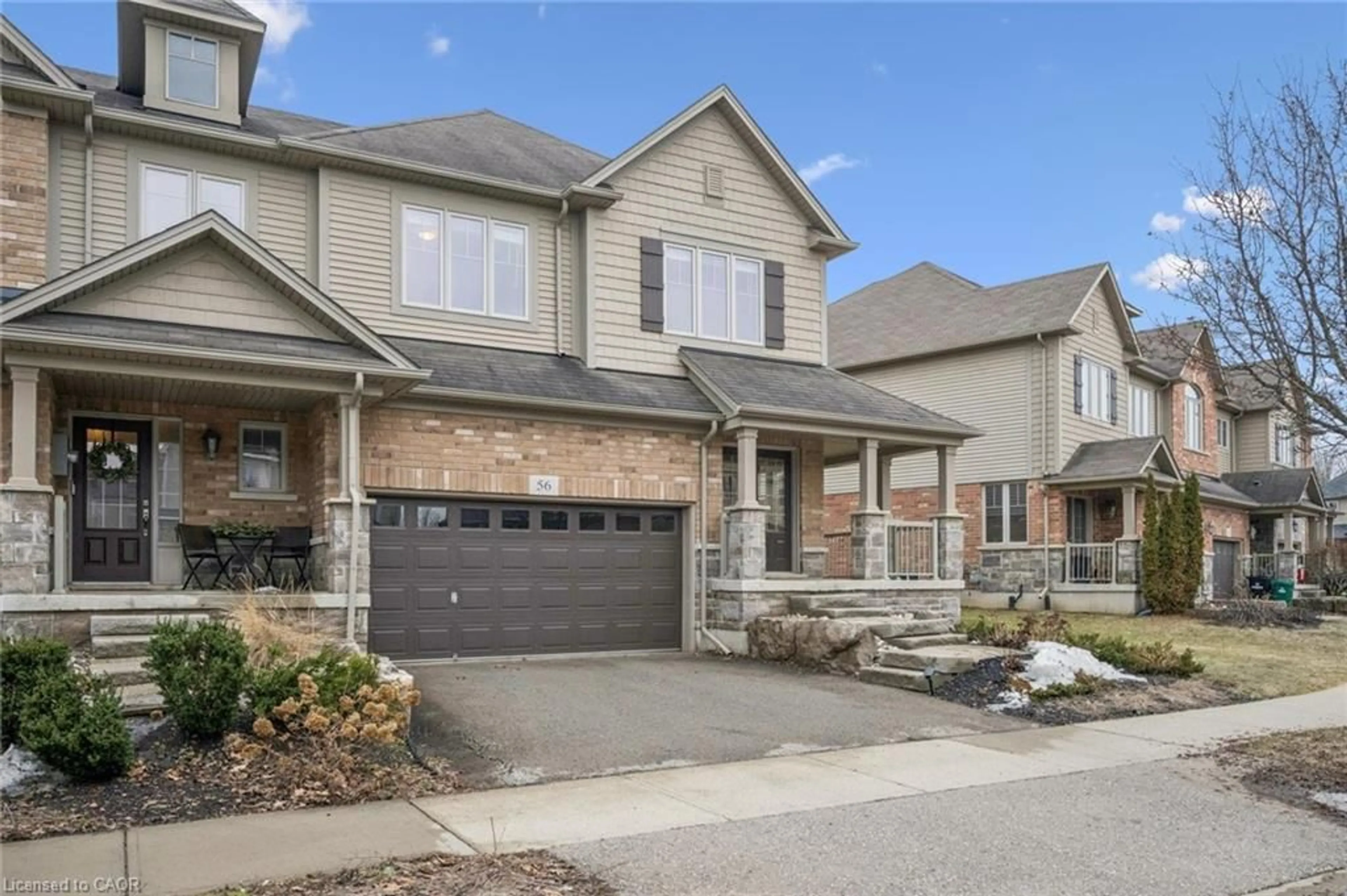 Home with brick exterior material, street for 56 Condor St, Kitchener Ontario N2K 0B2