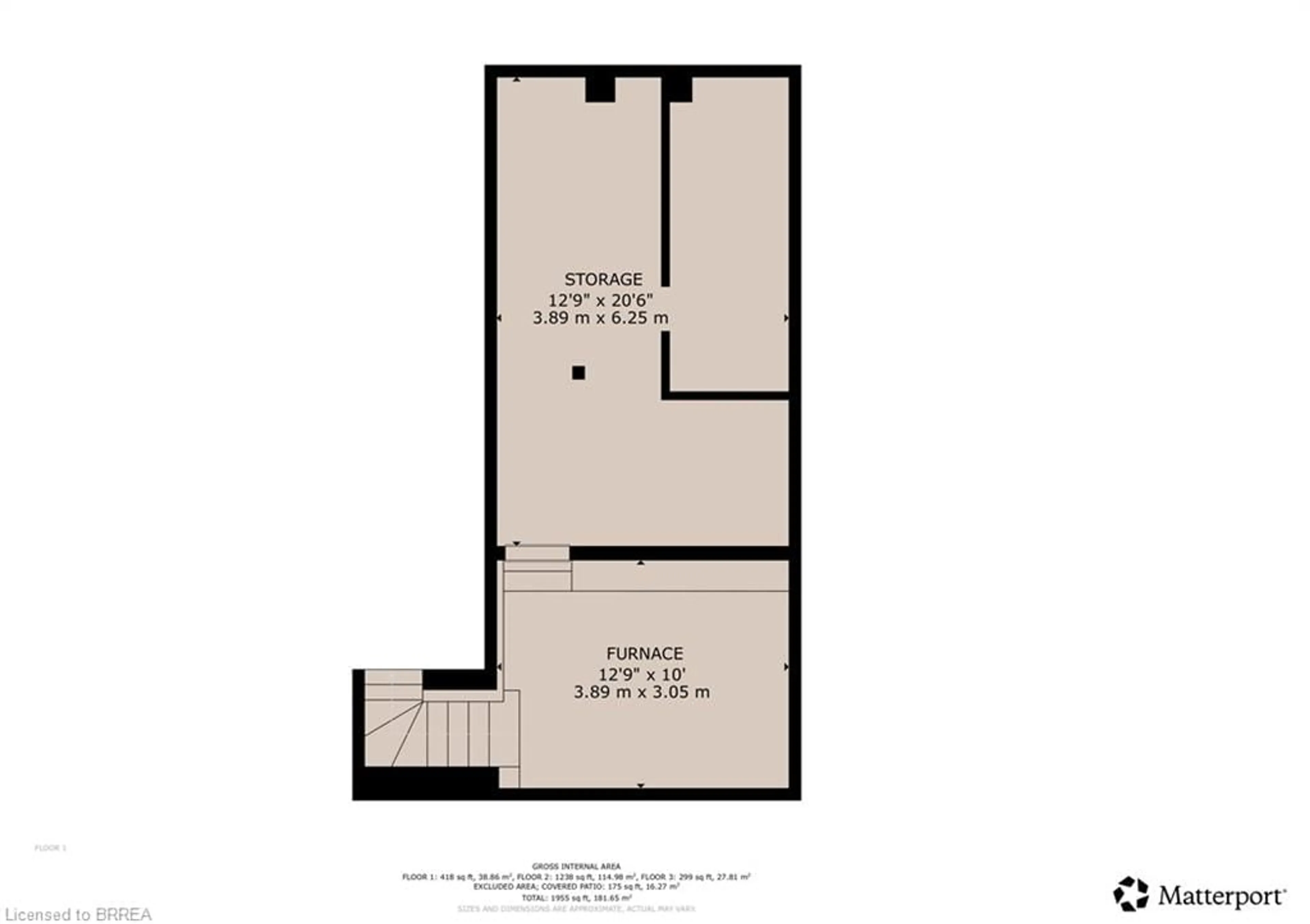 Floor plan for 53 William St, Brantford Ontario N3T 3K6