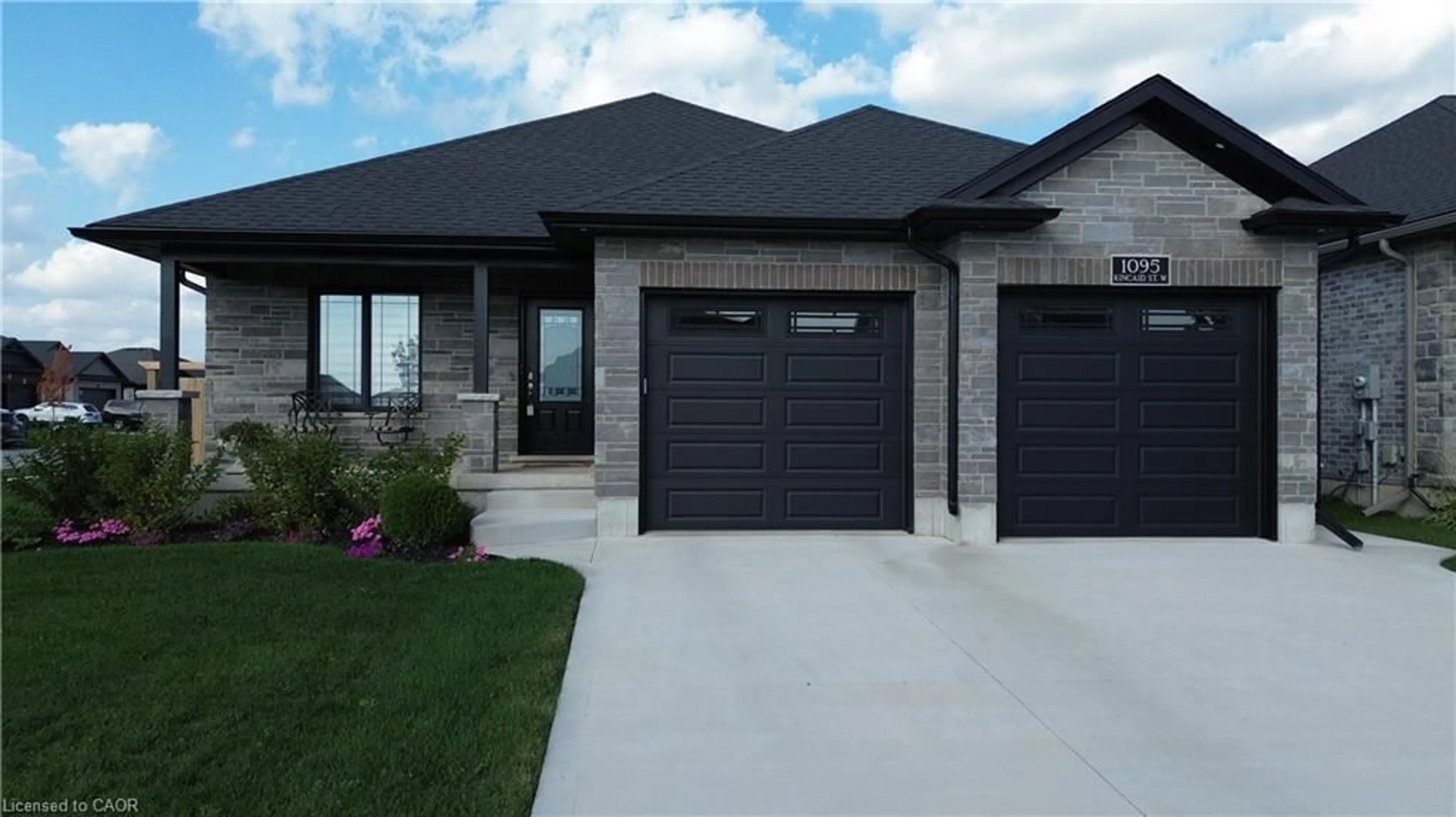 Home with brick exterior material, street for 1095 Kincaid St, Listowel Ontario N4W 0J8