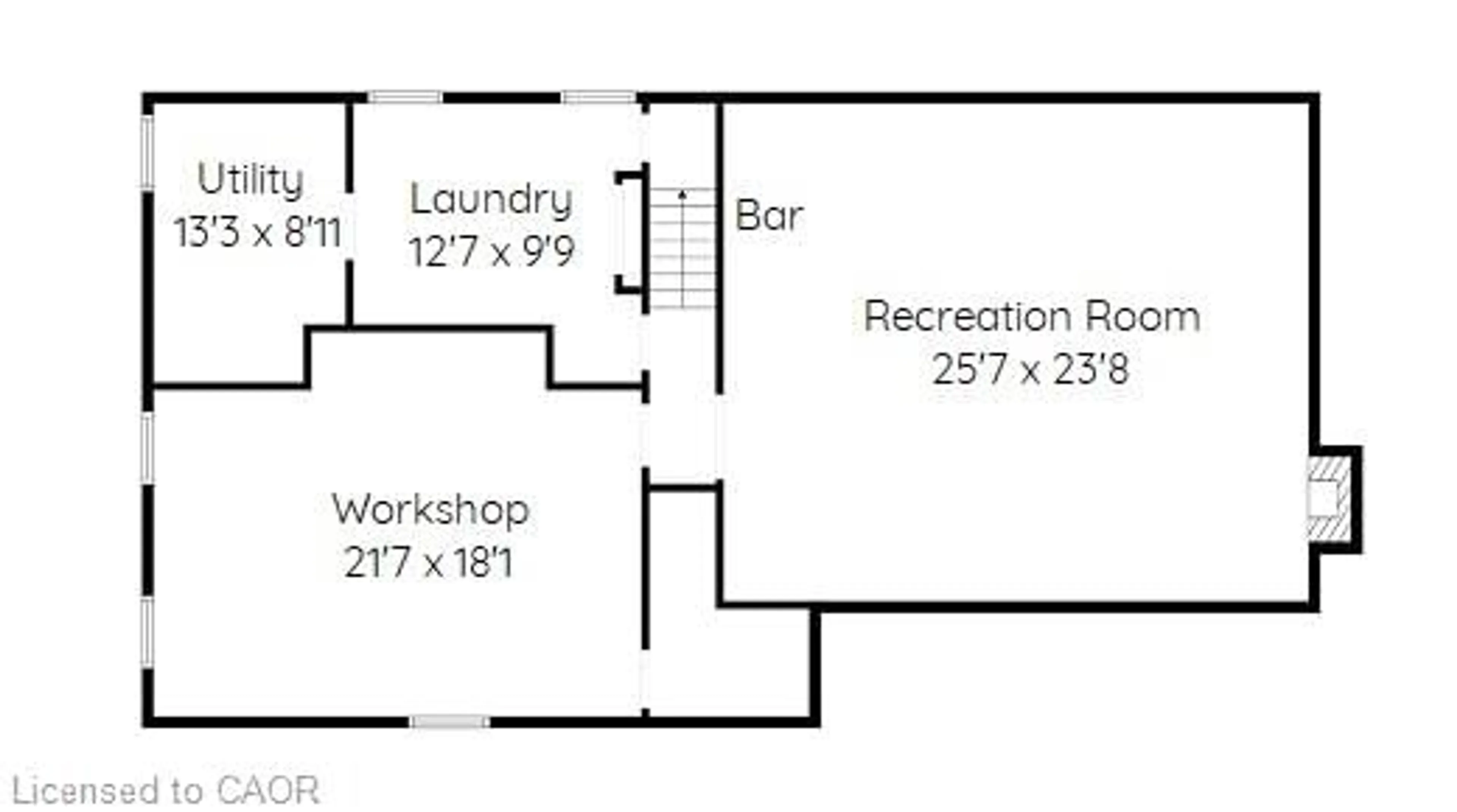 Floor plan for 938 Courtland Dr, Ancaster Ontario L9G 3L1