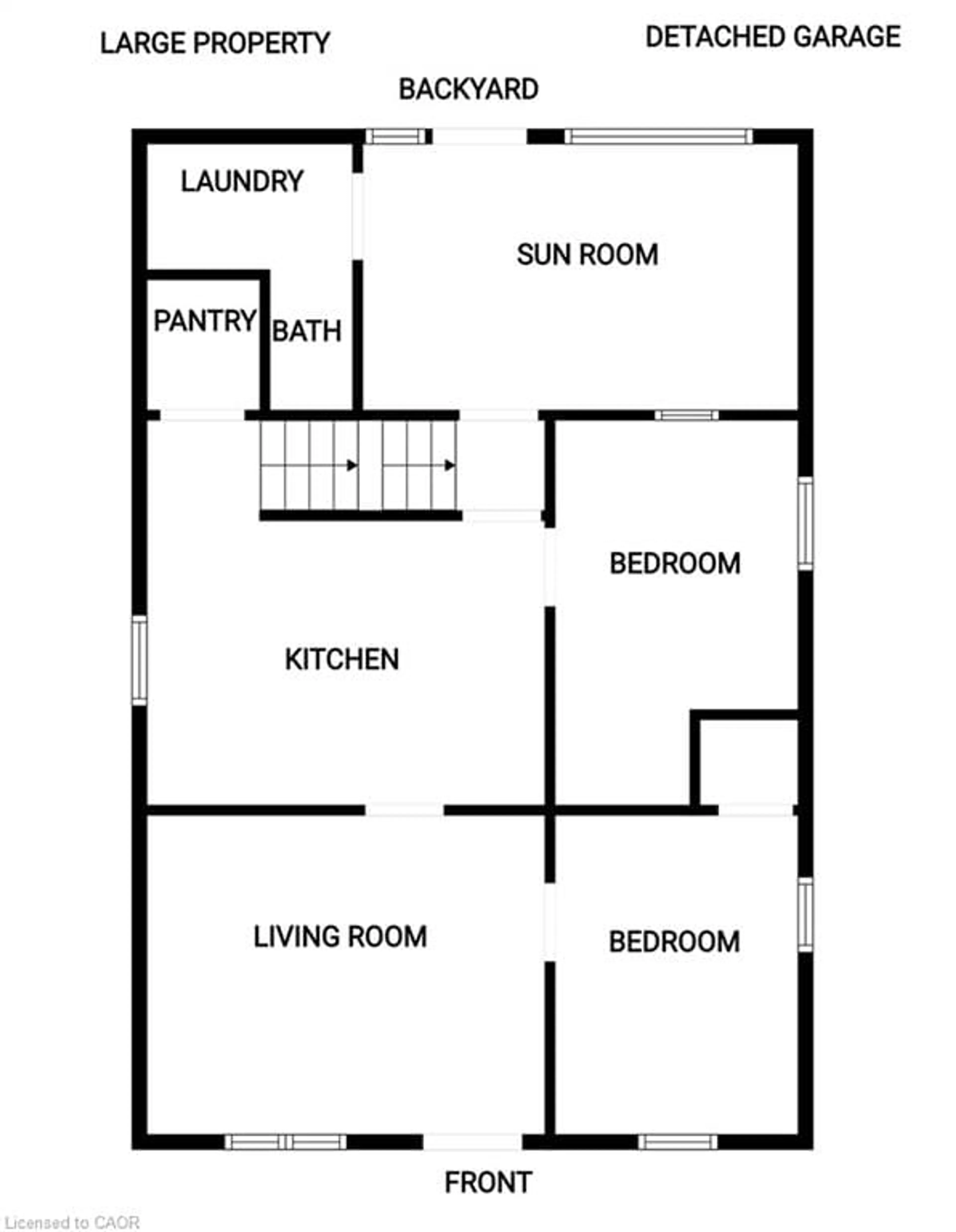 Floor plan for 1058 Highway No 8 Hwy, Stoney Creek Ontario L8E 5J1