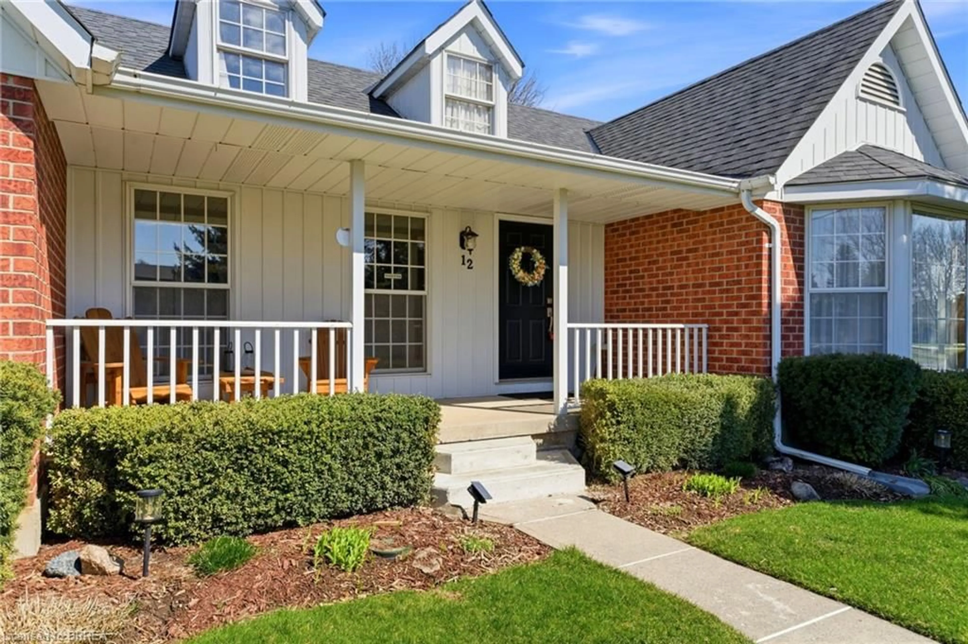 Home with brick exterior material, street for 12 Kimberley Rd, Burford Ontario N0E 1A0