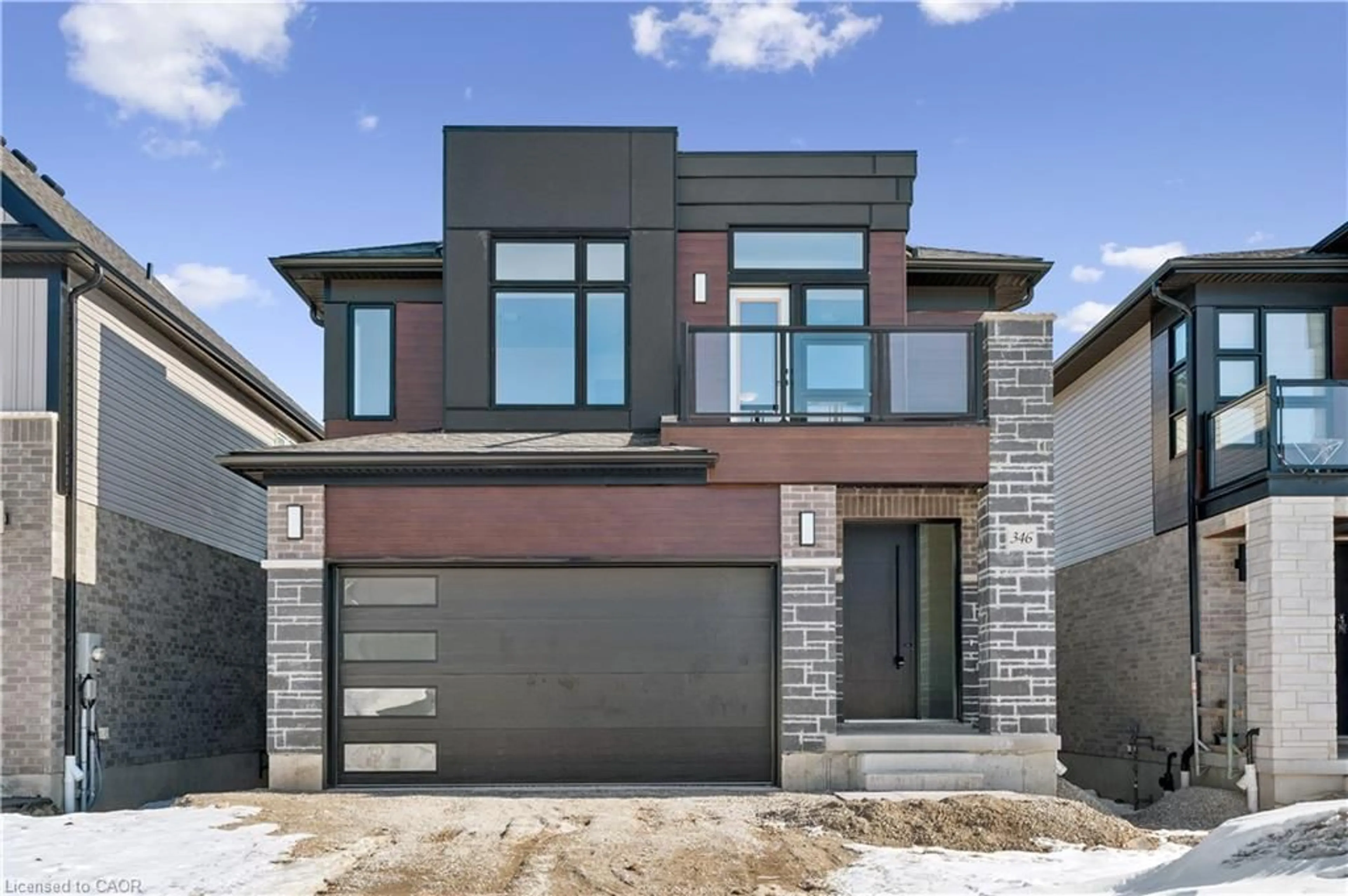 Home with brick exterior material, street for 346 Canada Plum St, Waterloo Ontario N2V 0H9