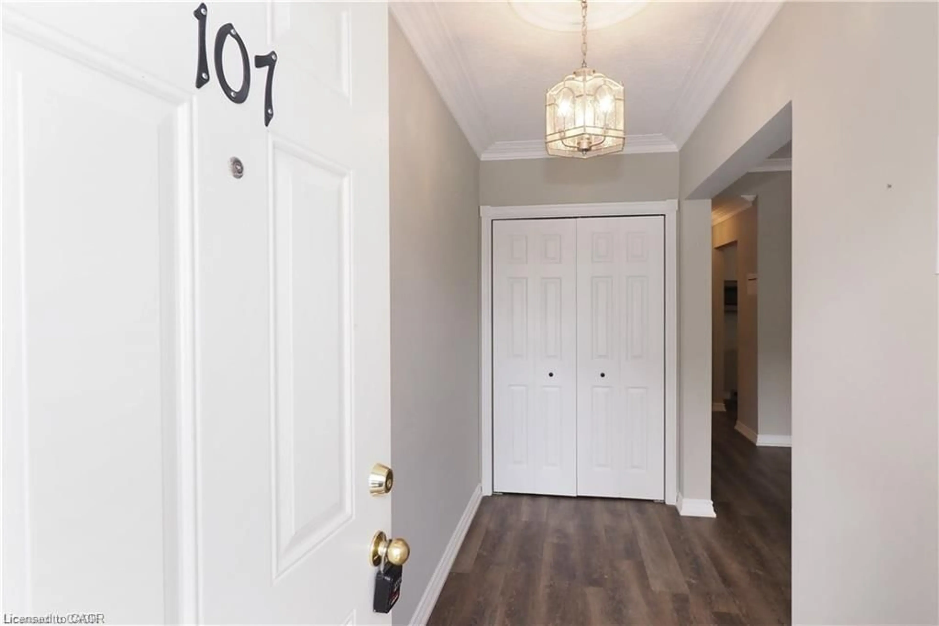 Indoor entryway for 360 Waterloo Ave #107, Guelph Ontario N1H 8K7