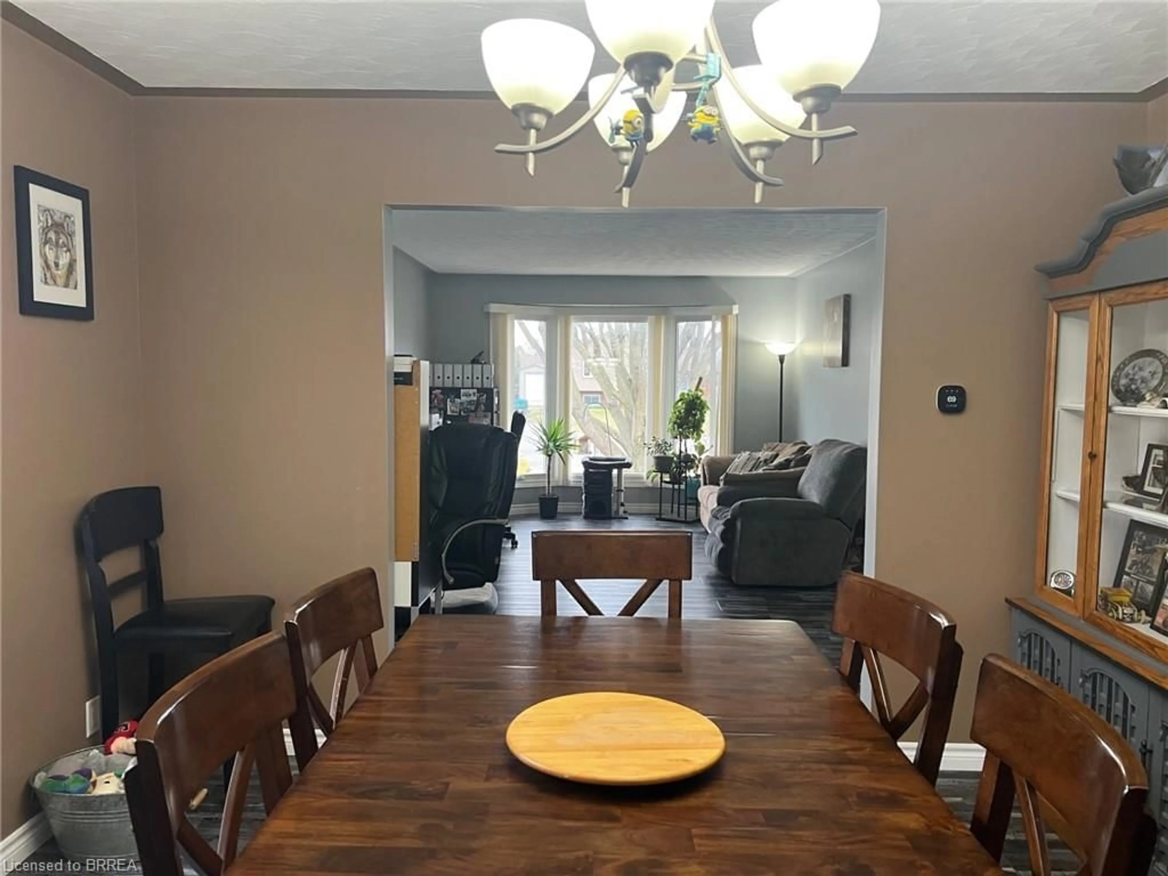 Dining room, wood/laminate floor for 5 Baltic Cir, Waterford Ontario N0E 1Y0