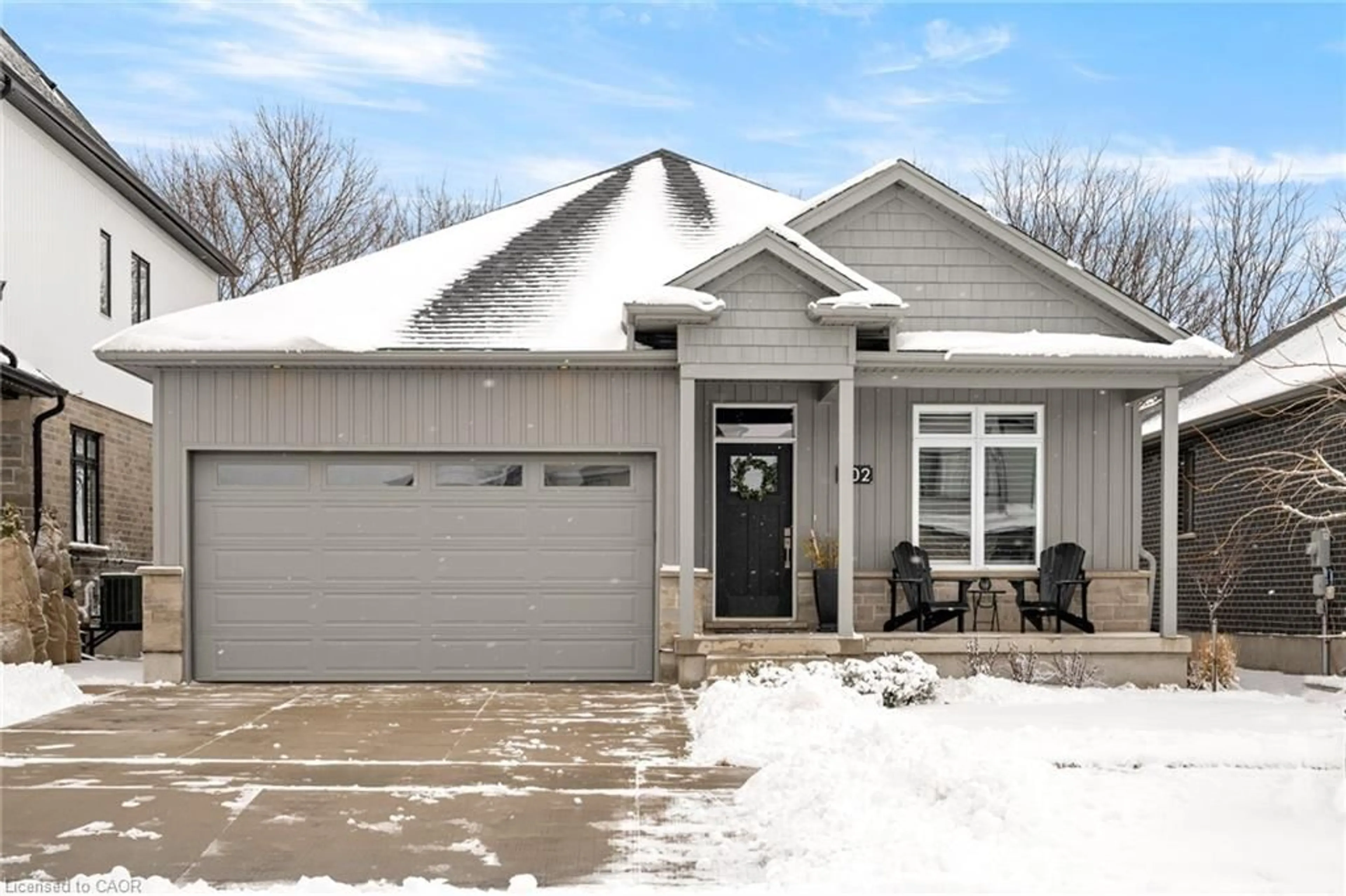 Home with brick exterior material, street for 202 Timber Trail Rd, Elmira Ontario N3B 0E4