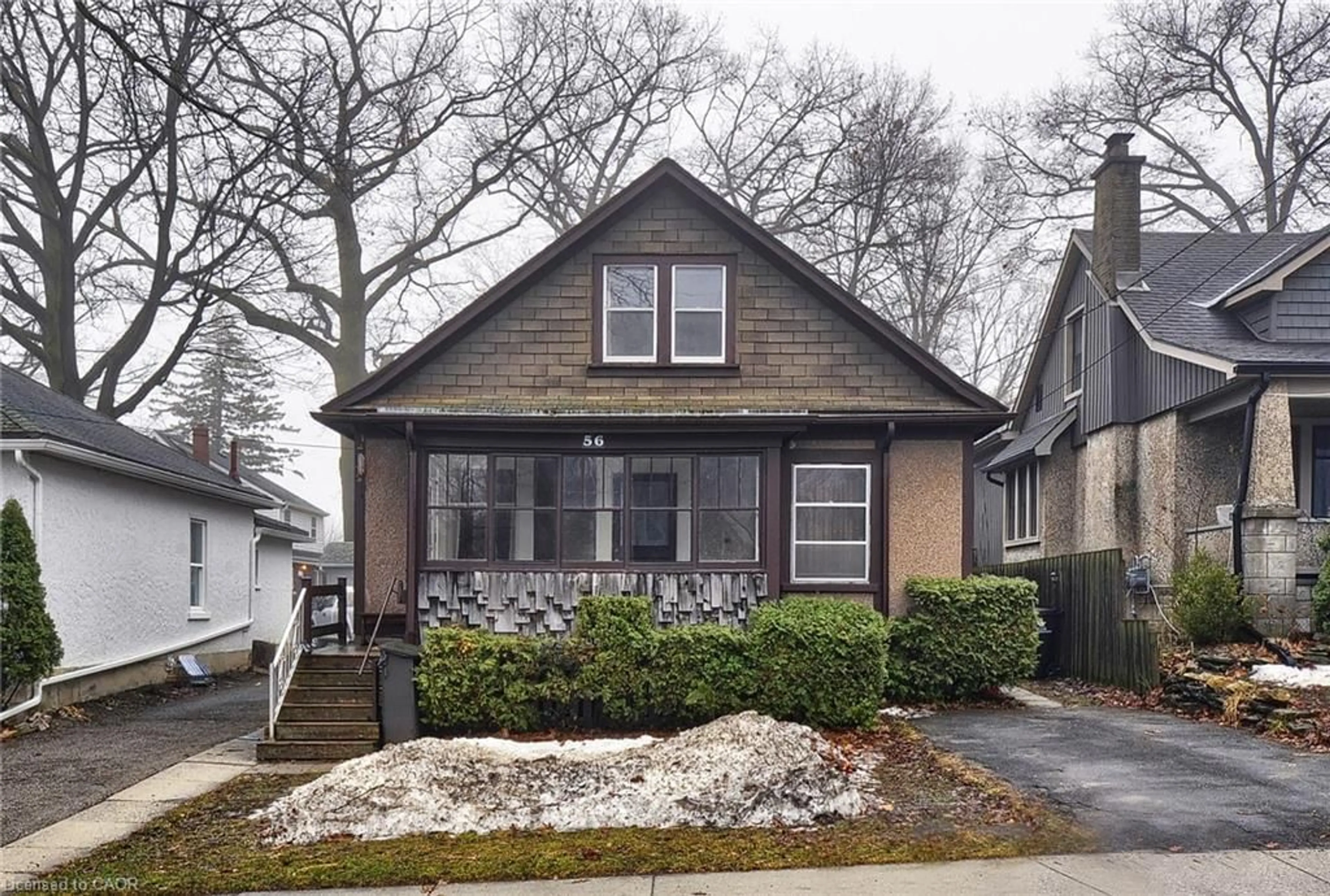 Home with brick exterior material, street for 56 Churchill Dr, Cambridge Ontario N1S 1R6