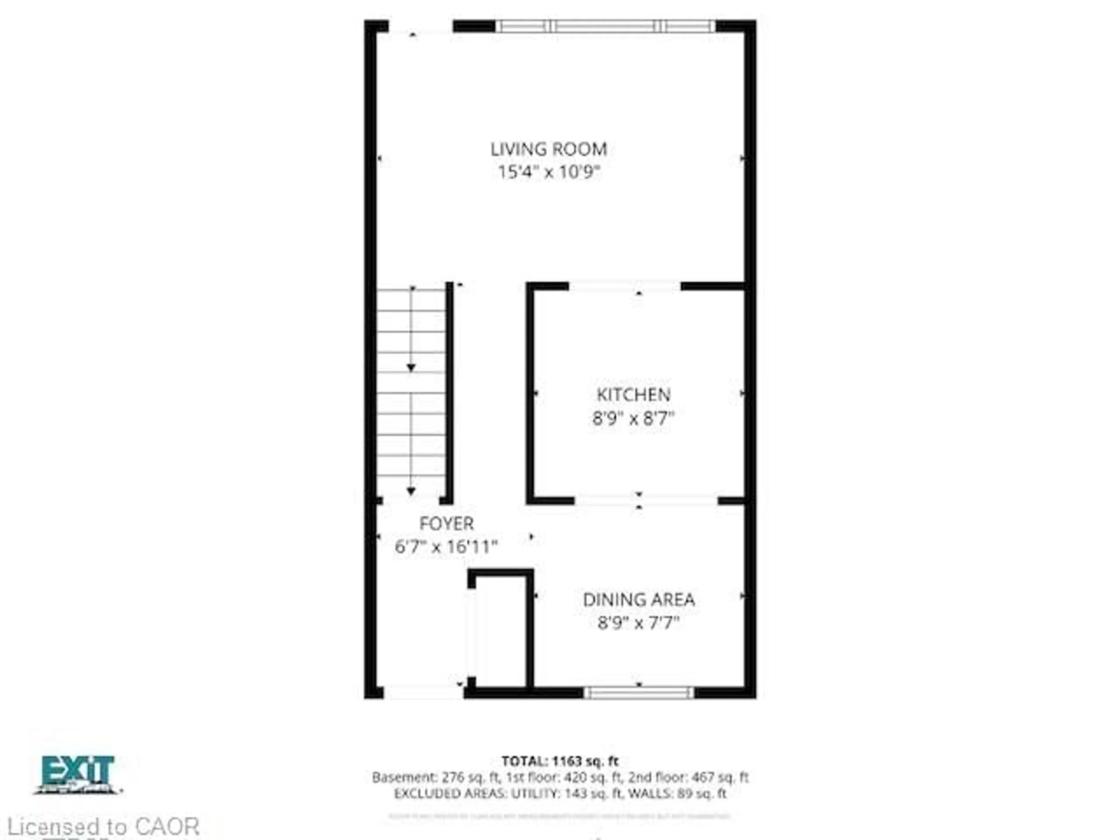 Floor plan for 210 Glamis Rd #33, Cambridge Ontario N1R 6L3