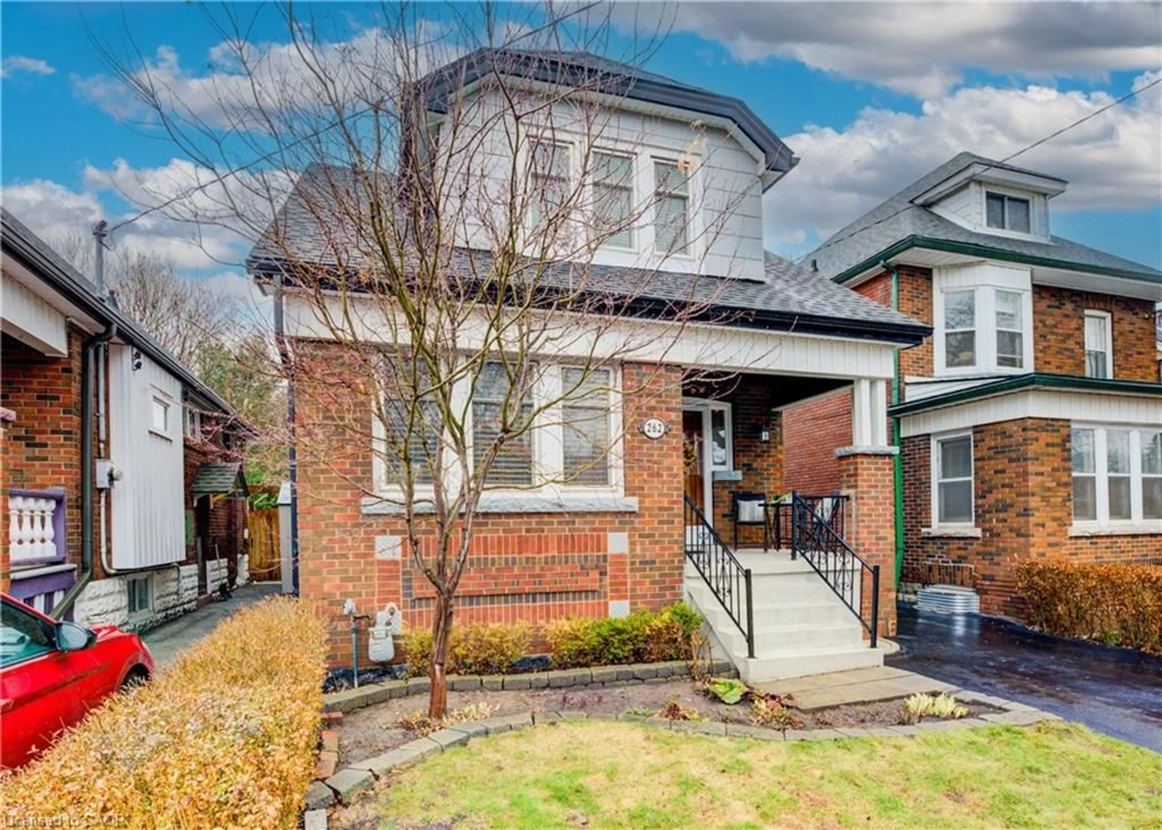 Home with brick exterior material, street for 262 Province St, Hamilton Ontario L8K 2L7
