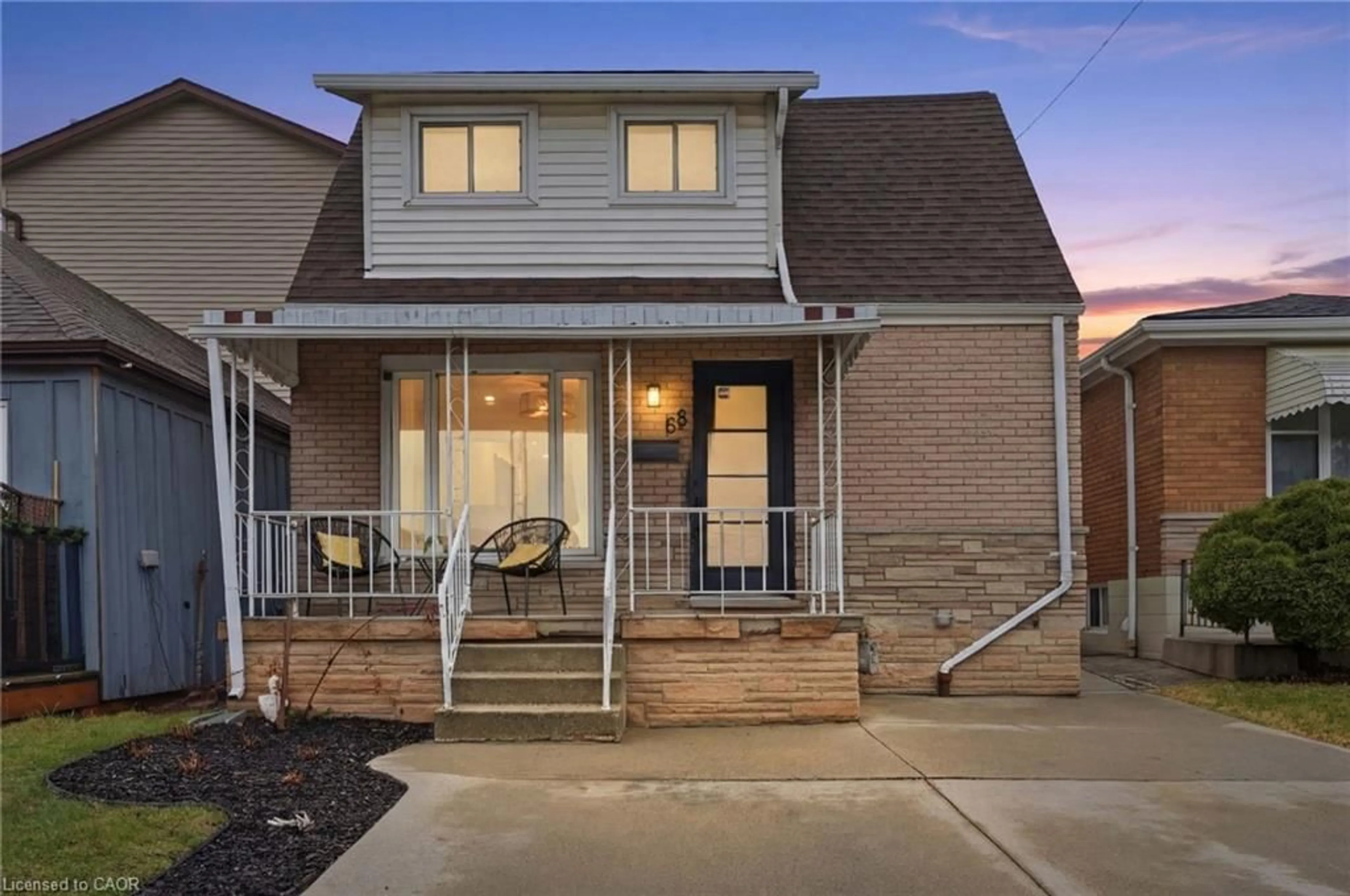Home with brick exterior material, street for 68 Delena Ave, Hamilton Ontario L8H 6B7
